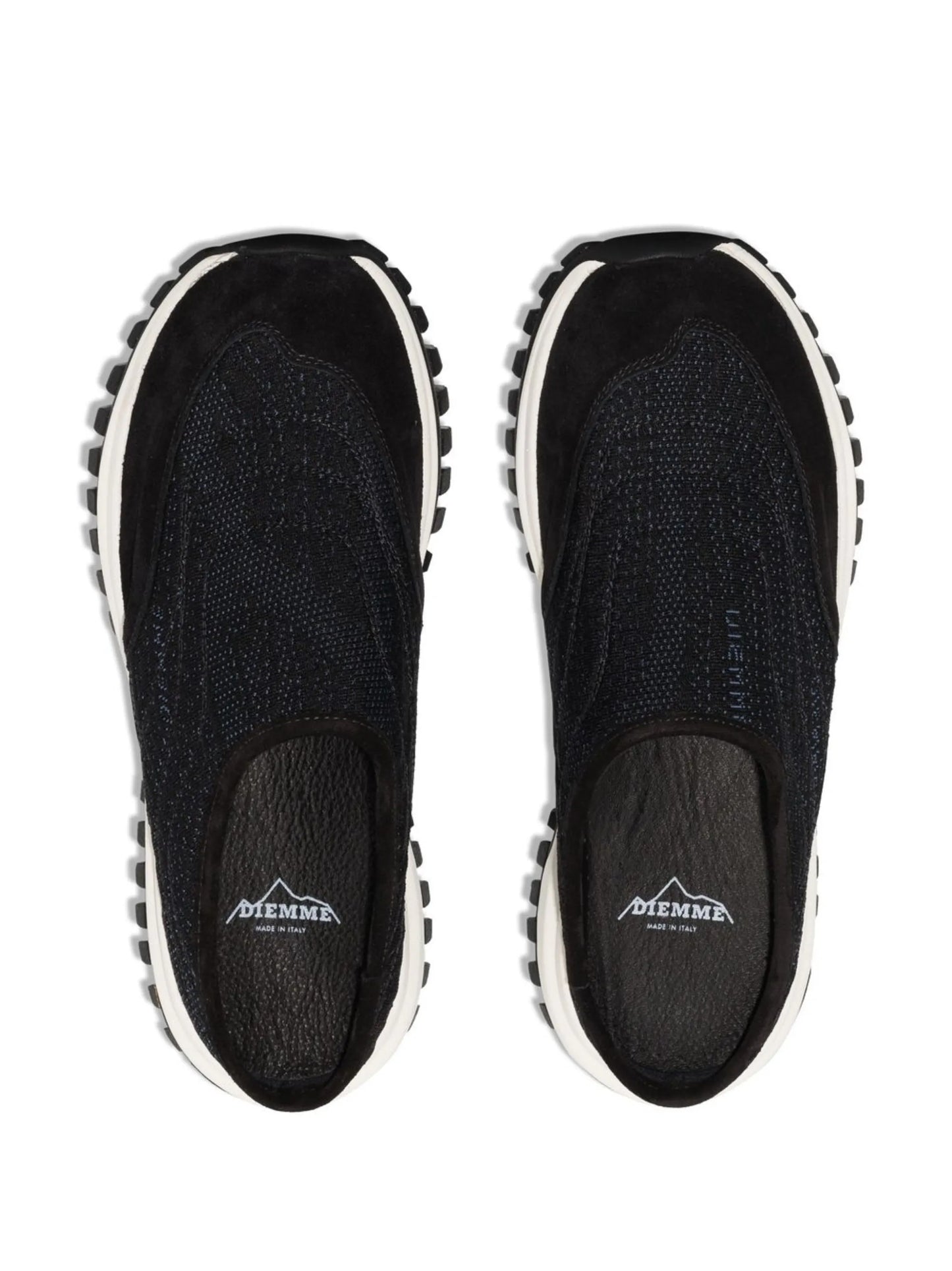 chunky logo-detail slip-on sneakers
