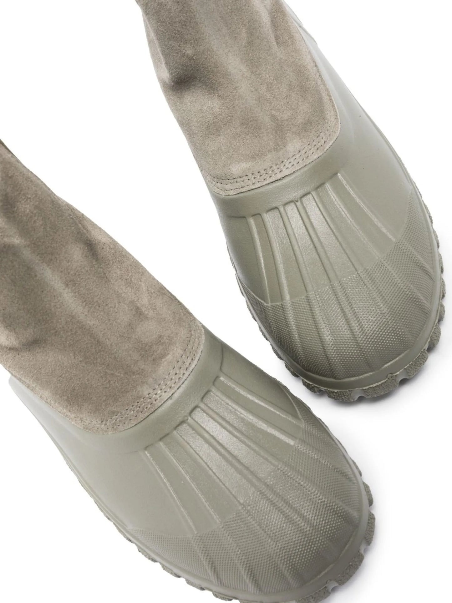 panelled ankle boots