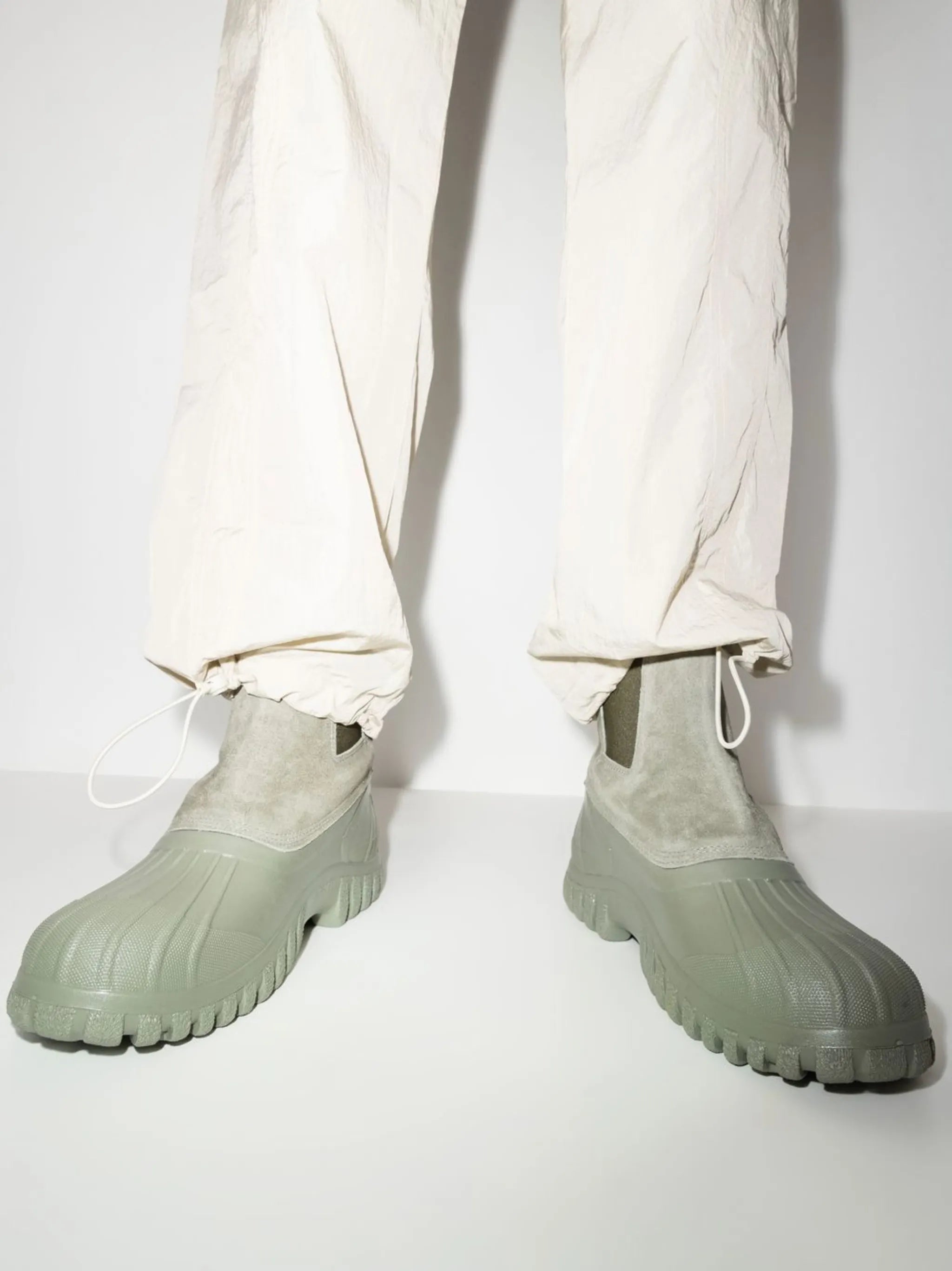 panelled ankle boots
