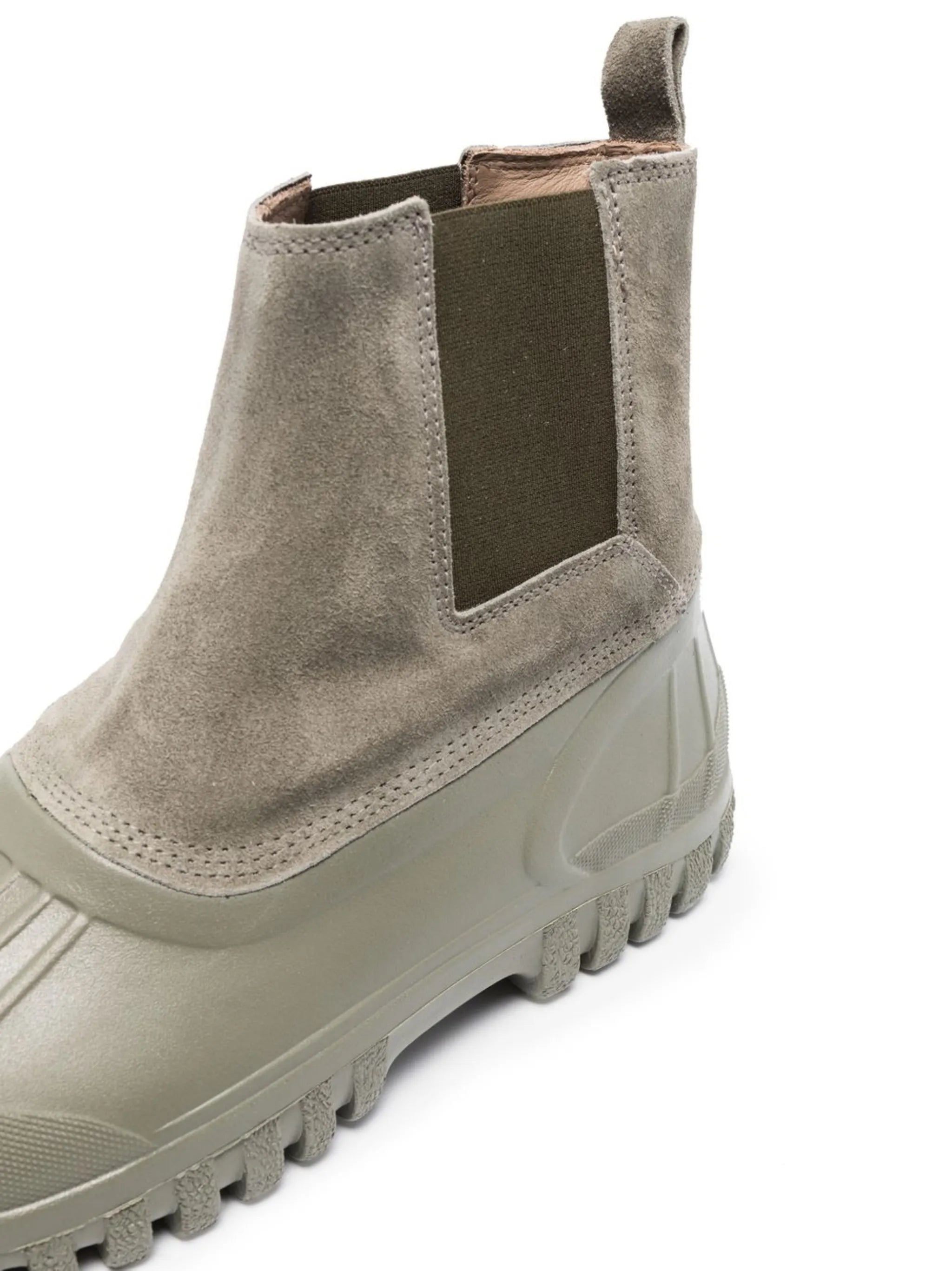 panelled ankle boots