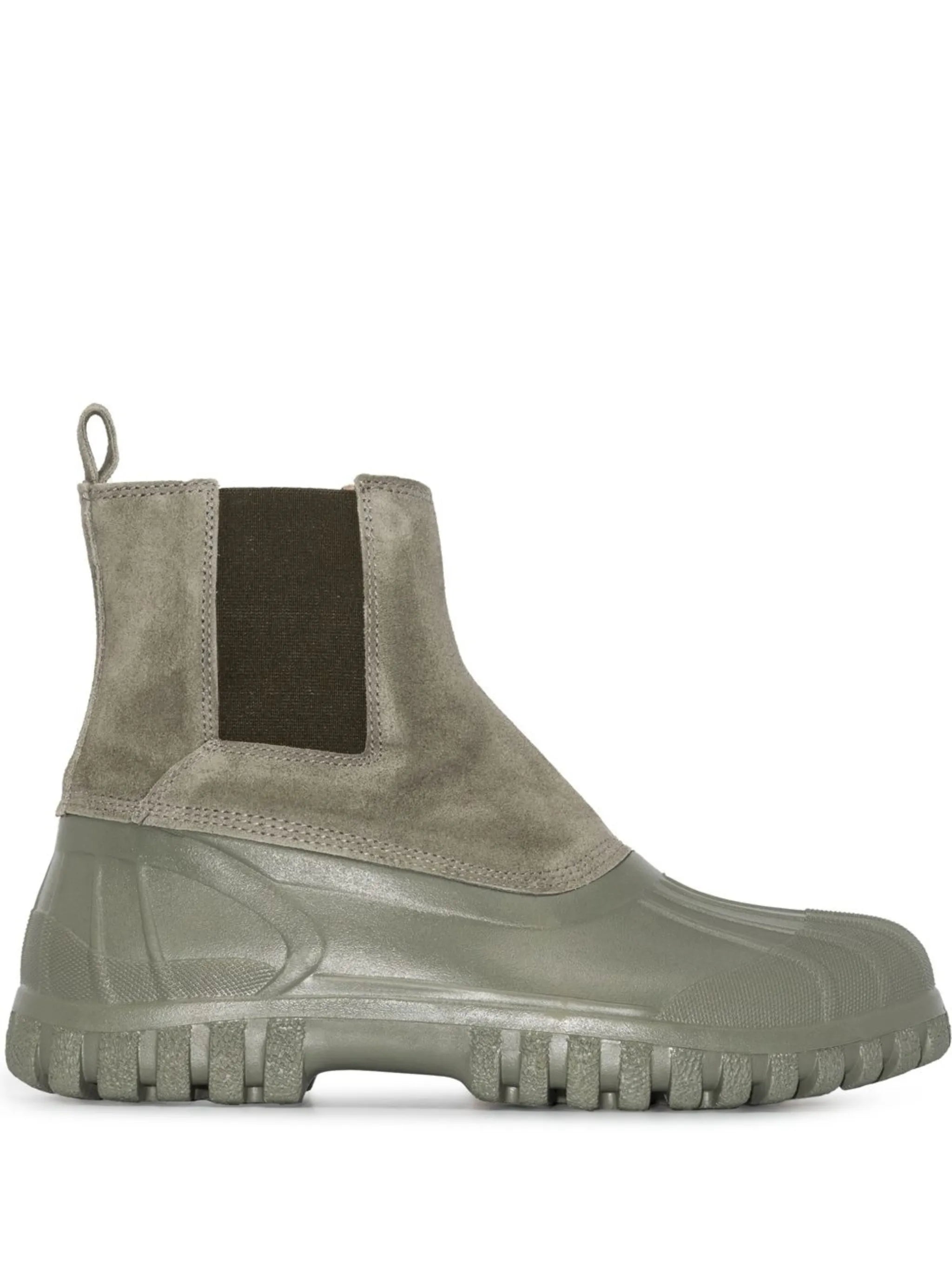 panelled ankle boots