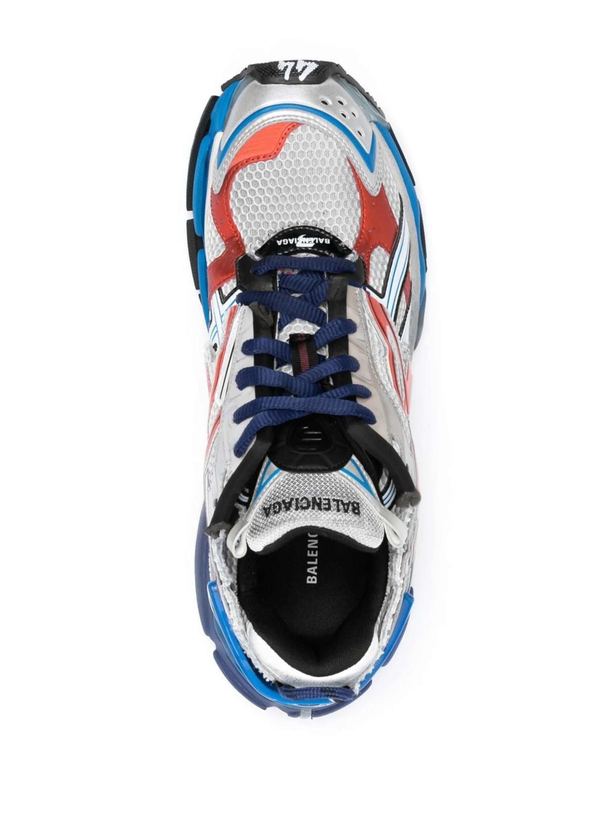 Runner panelled sneakers