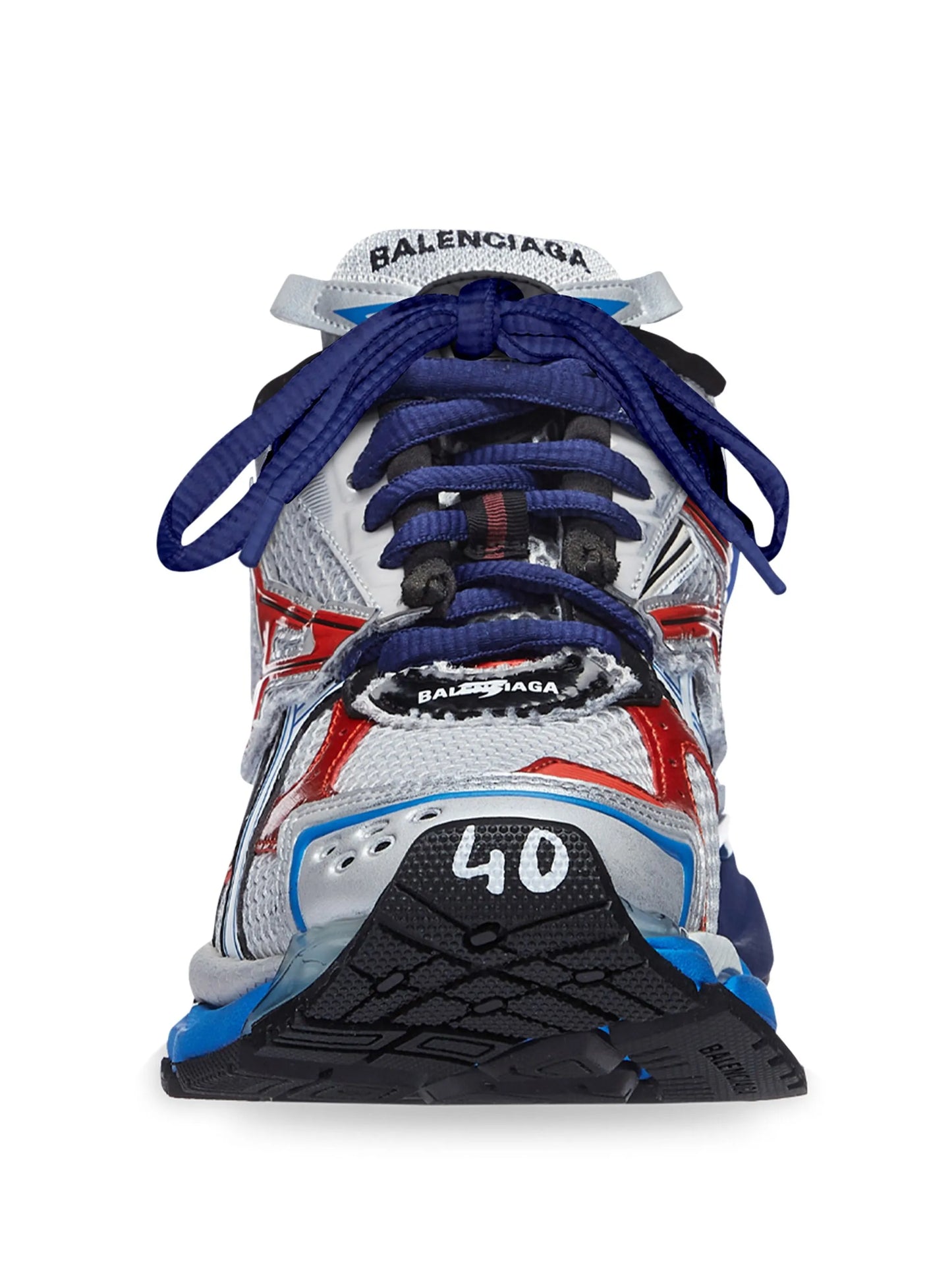 Runner panelled sneakers
