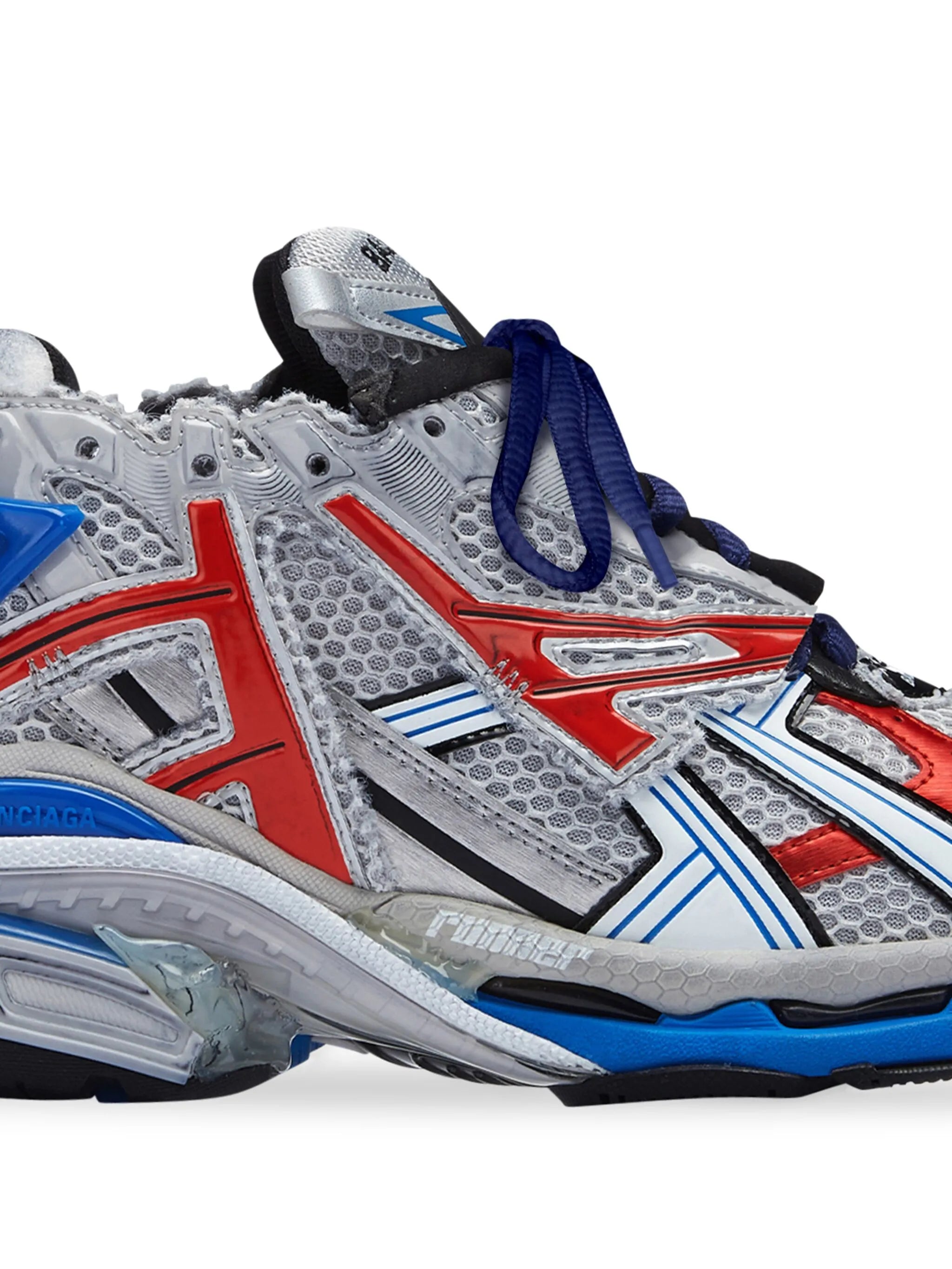 Runner panelled sneakers