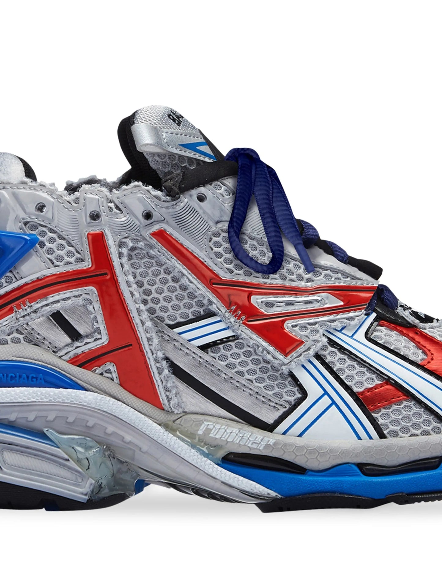 Runner panelled sneakers