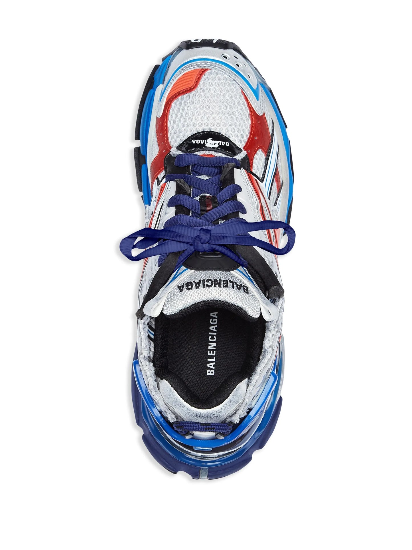 Runner panelled sneakers