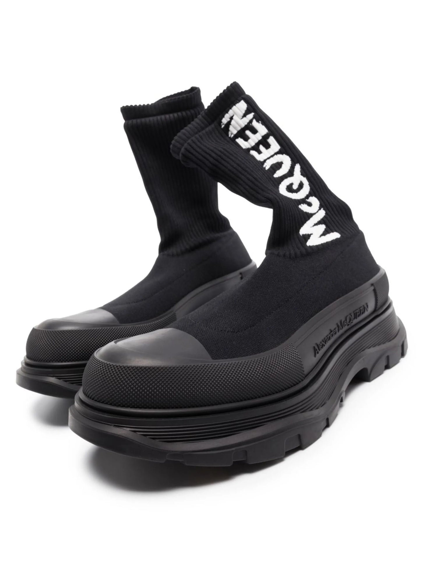 Tread sock-style boots