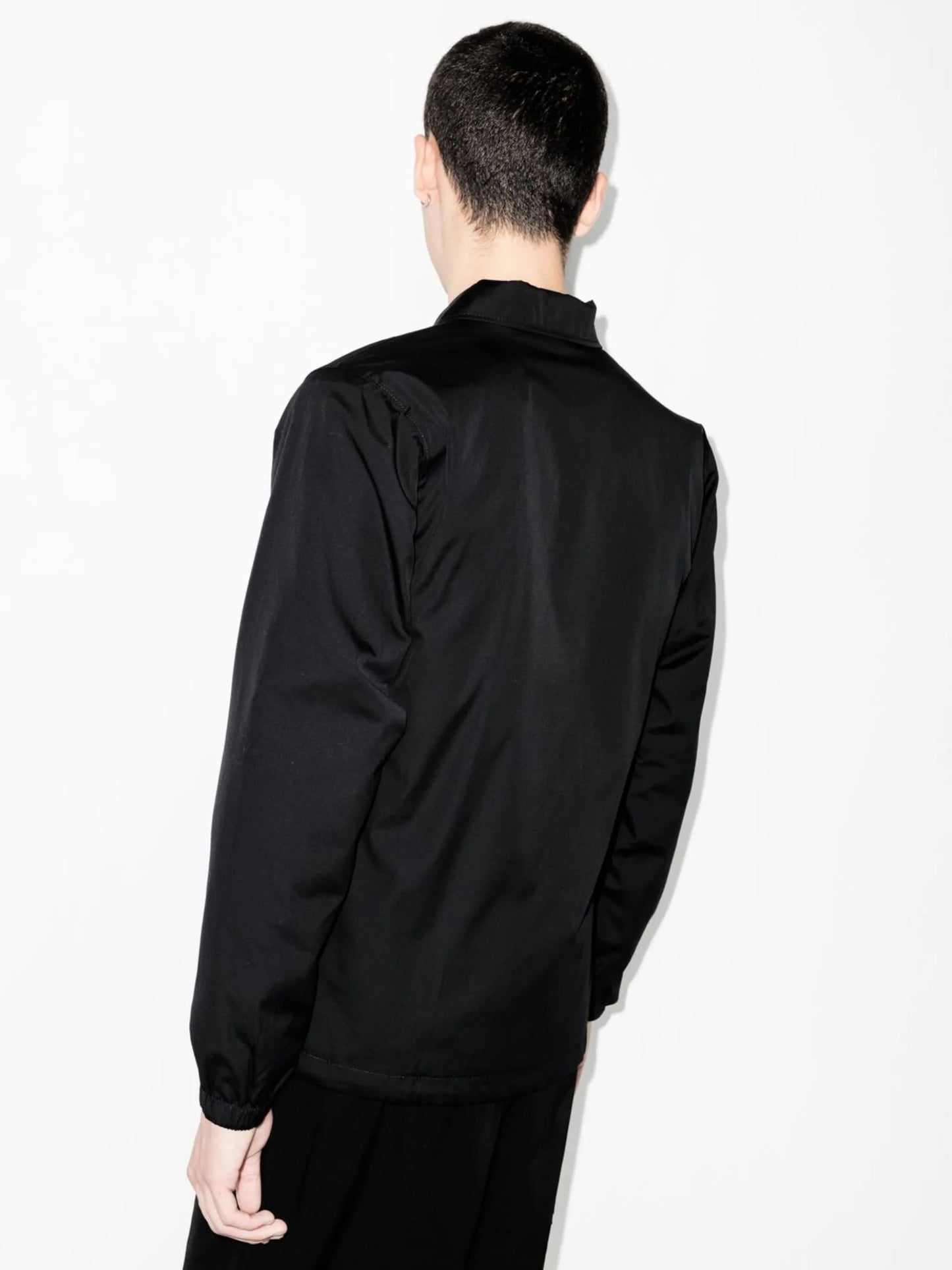 checked reversible shirt-jacket