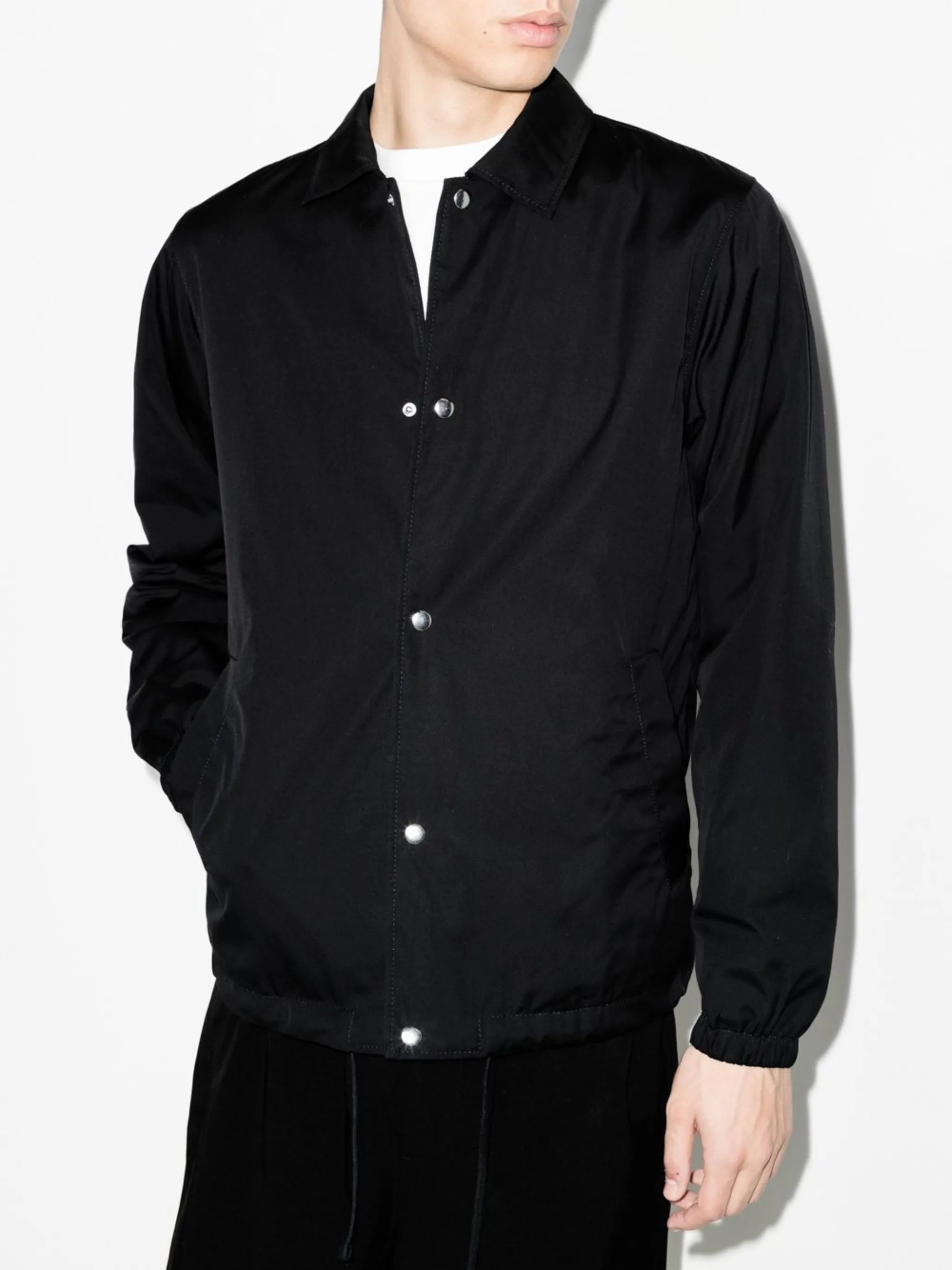 checked reversible shirt-jacket