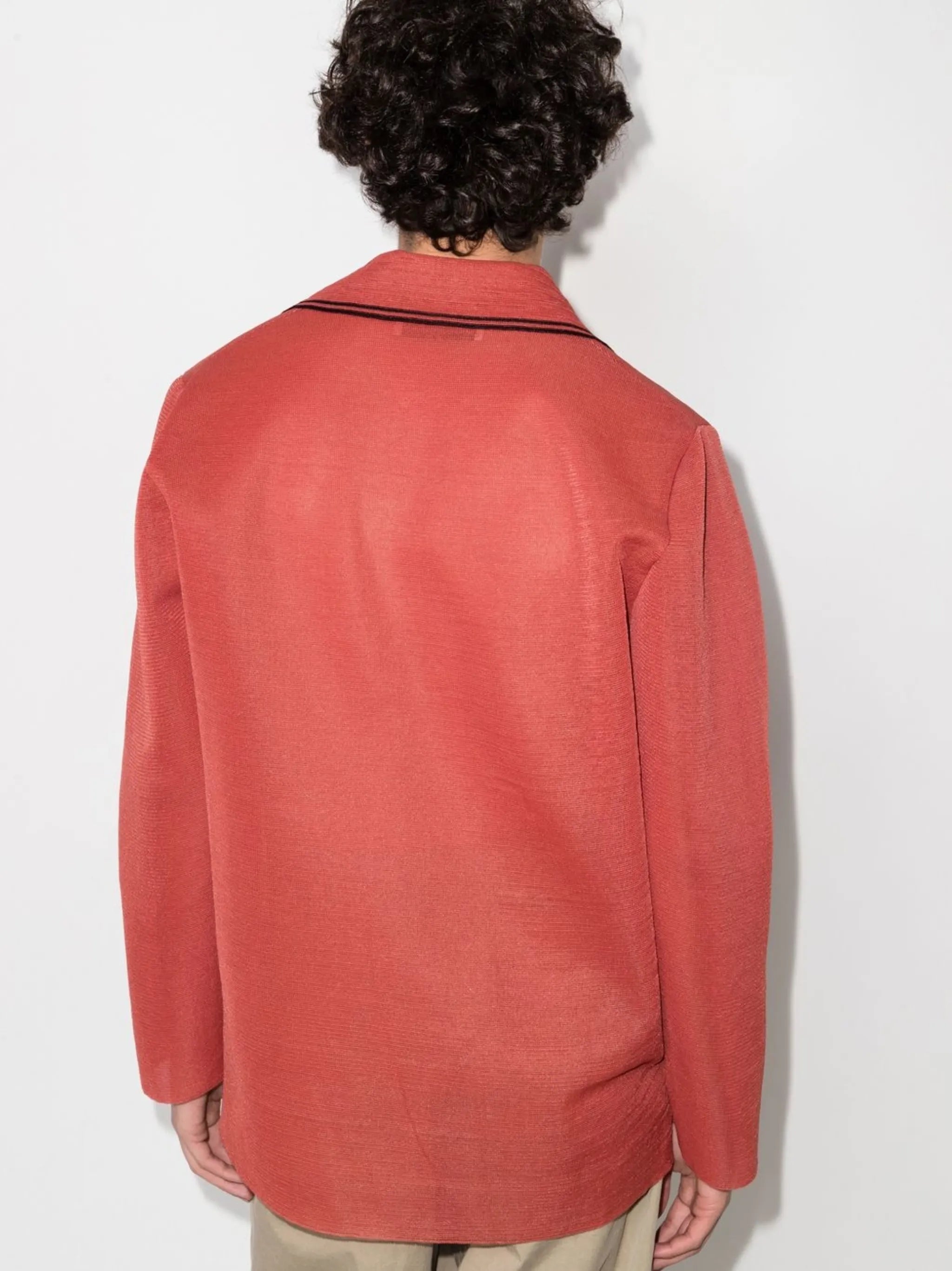 long-sleeved polo shirt