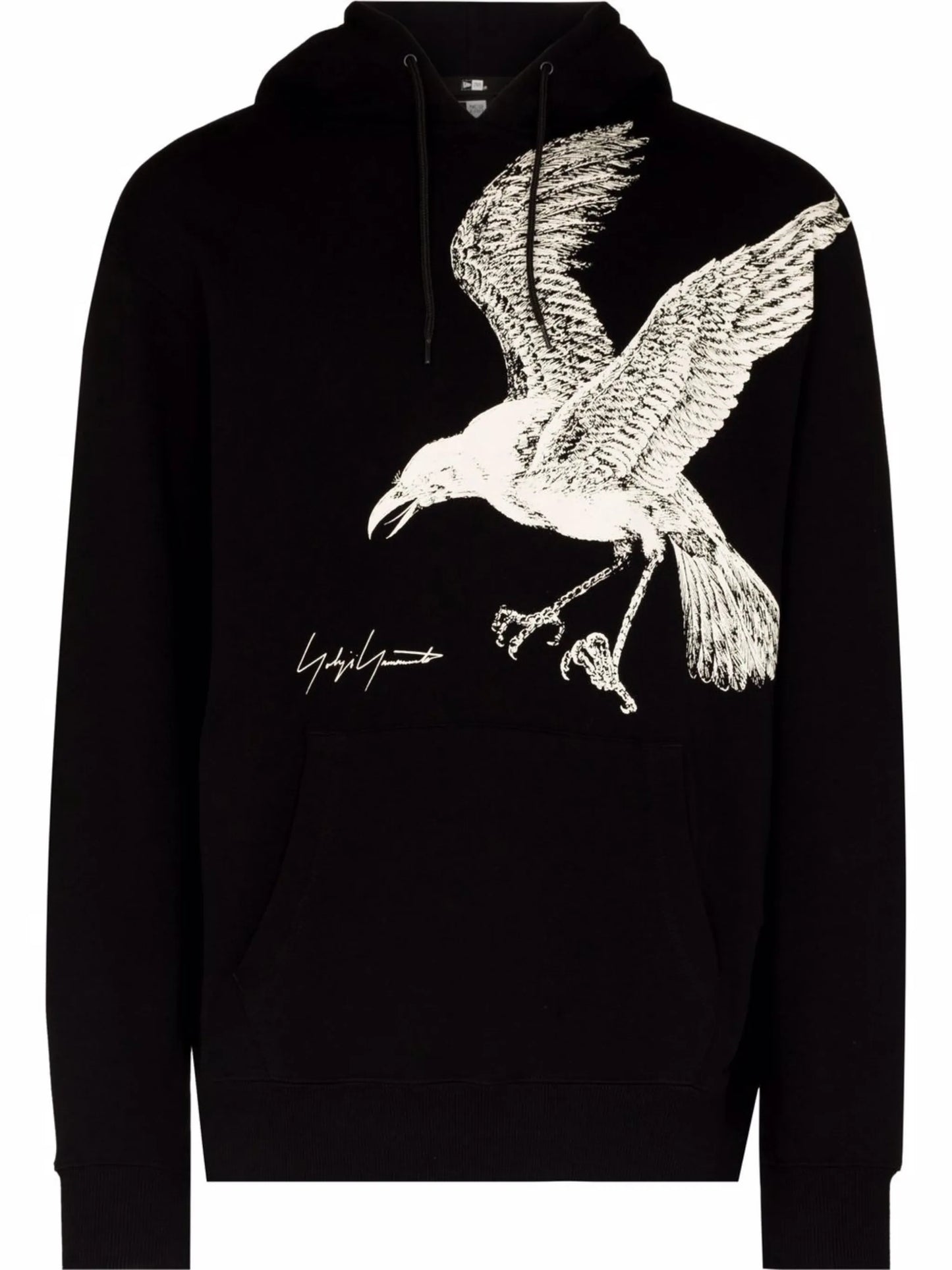 x New Era eagle-print hoodie