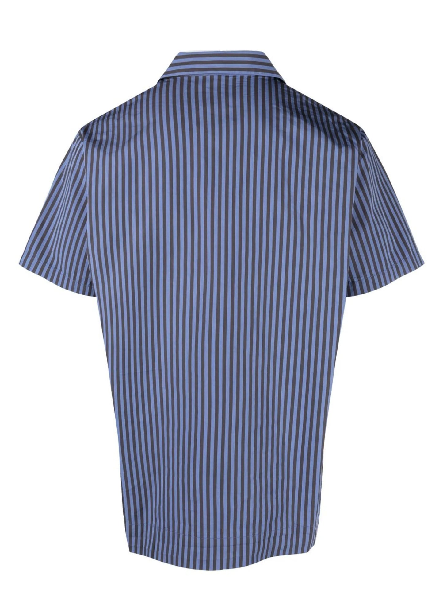 striped organic-cotton pyjama shirt