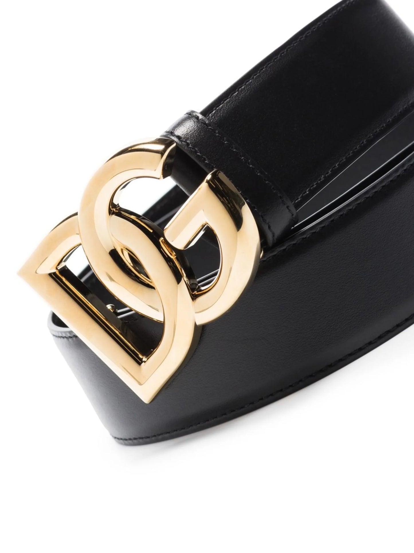 DG-logo leather belt
