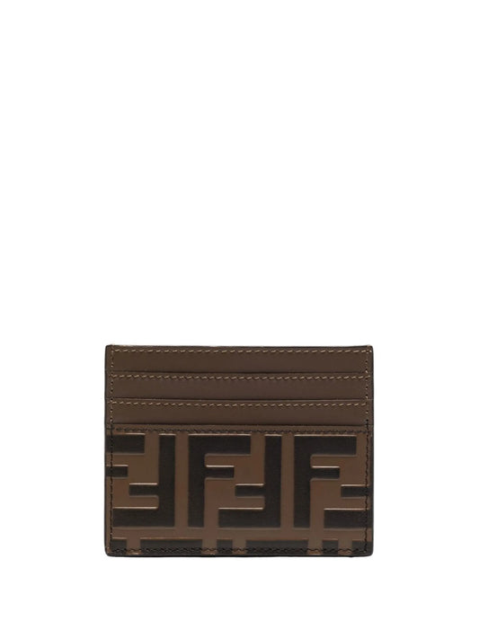 FF-logo print cardholder