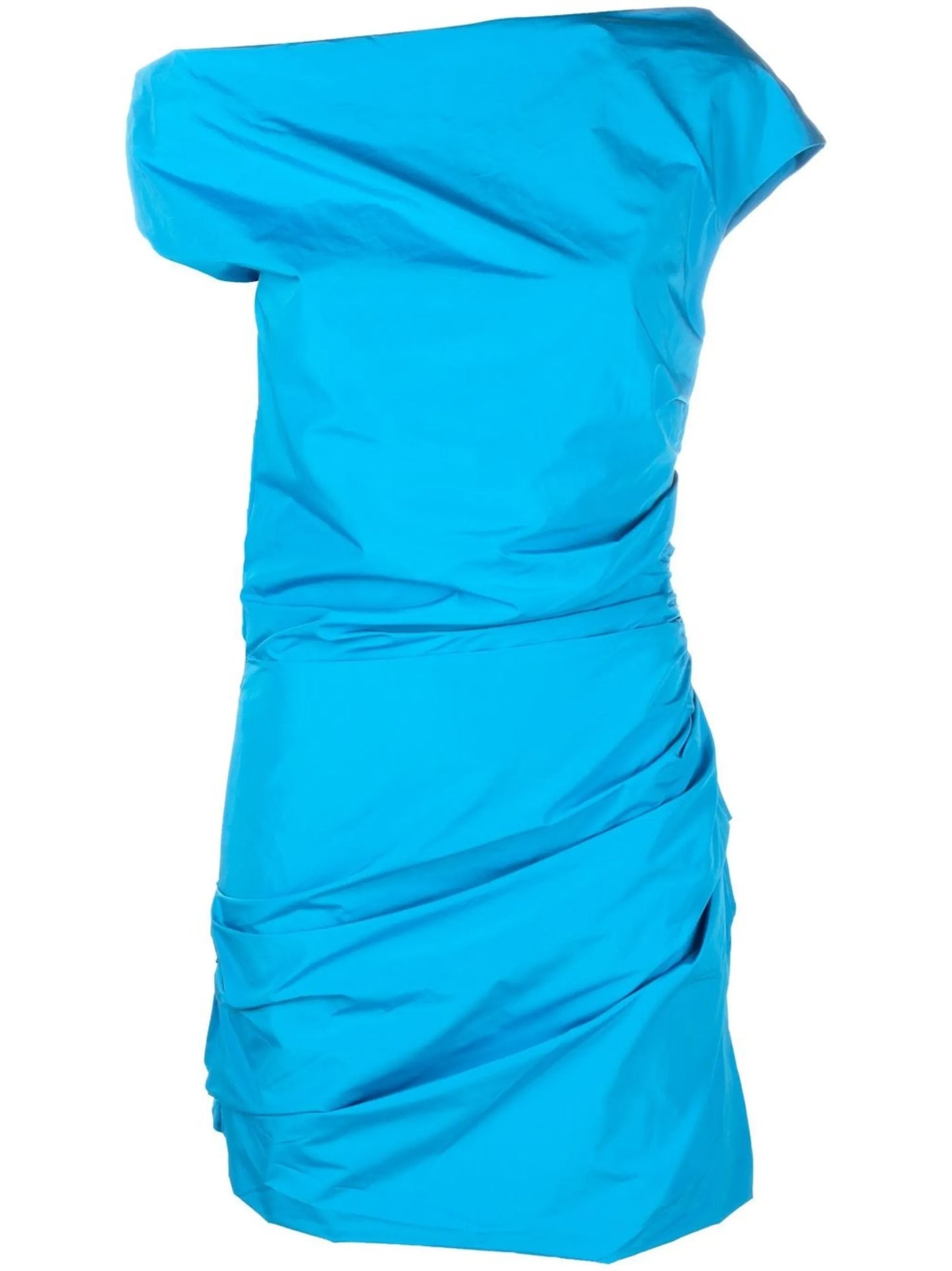 Remmy one-shoulder draped dress