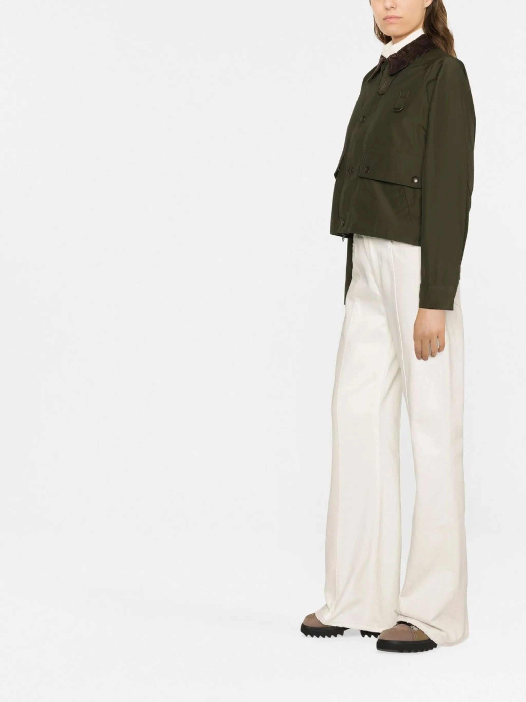 button-front utility jacket
