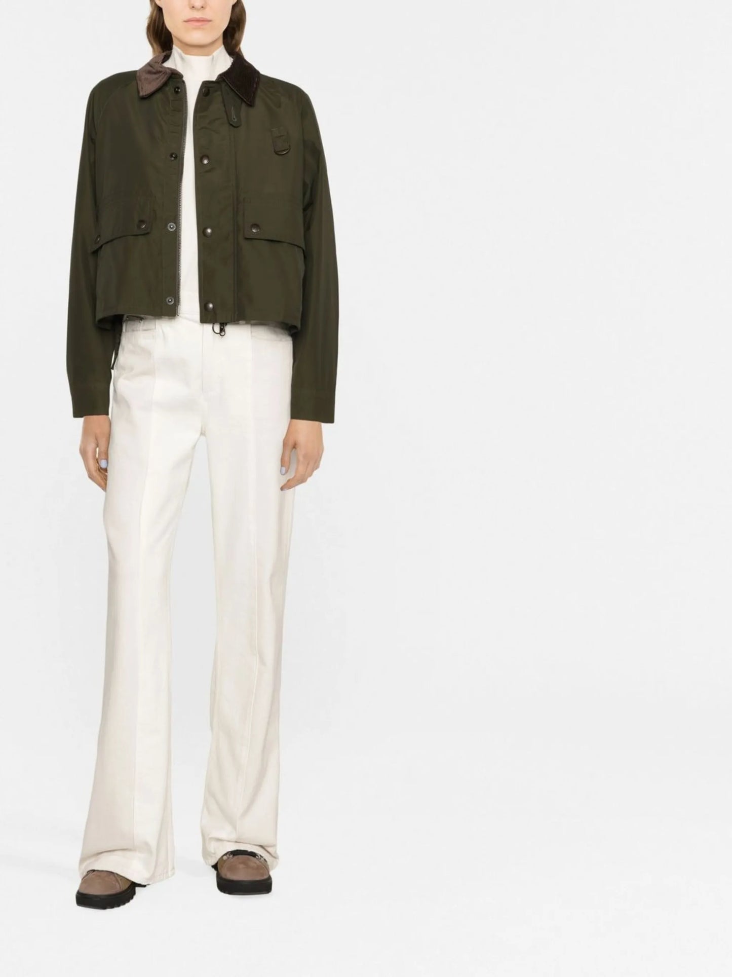 button-front utility jacket