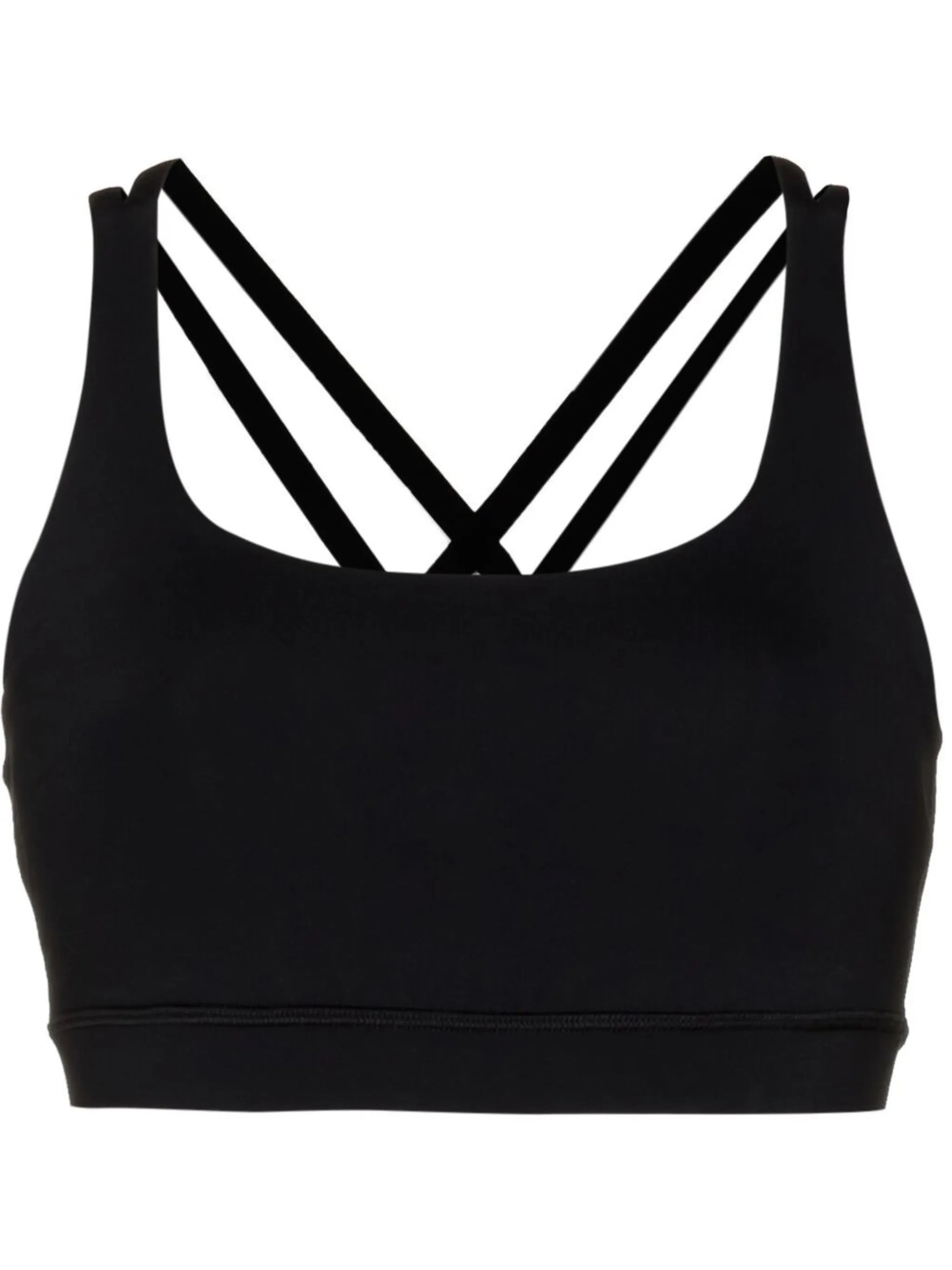 Energy crossover-strap sports bra