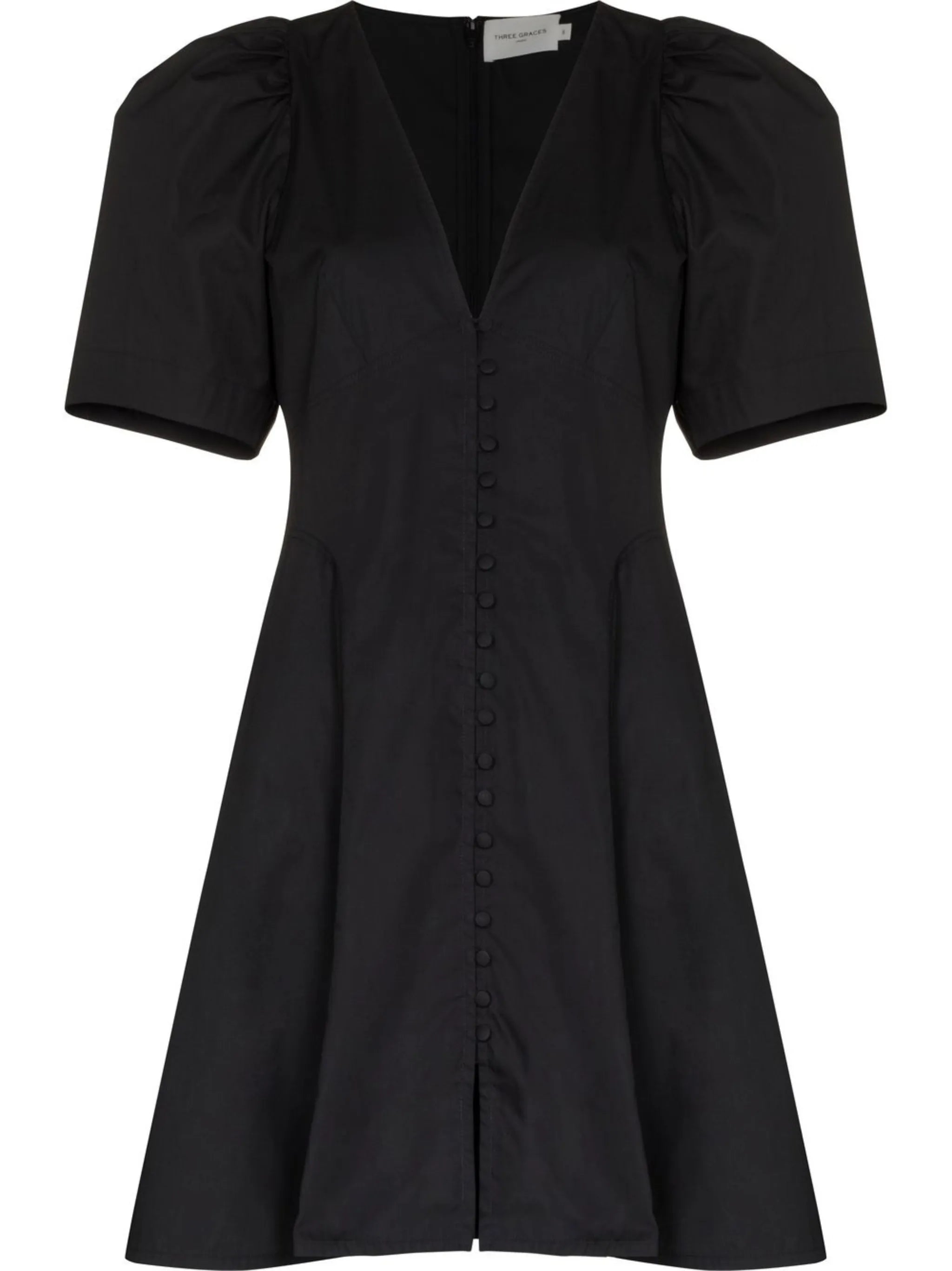 Rosanna puff-sleeve dress
