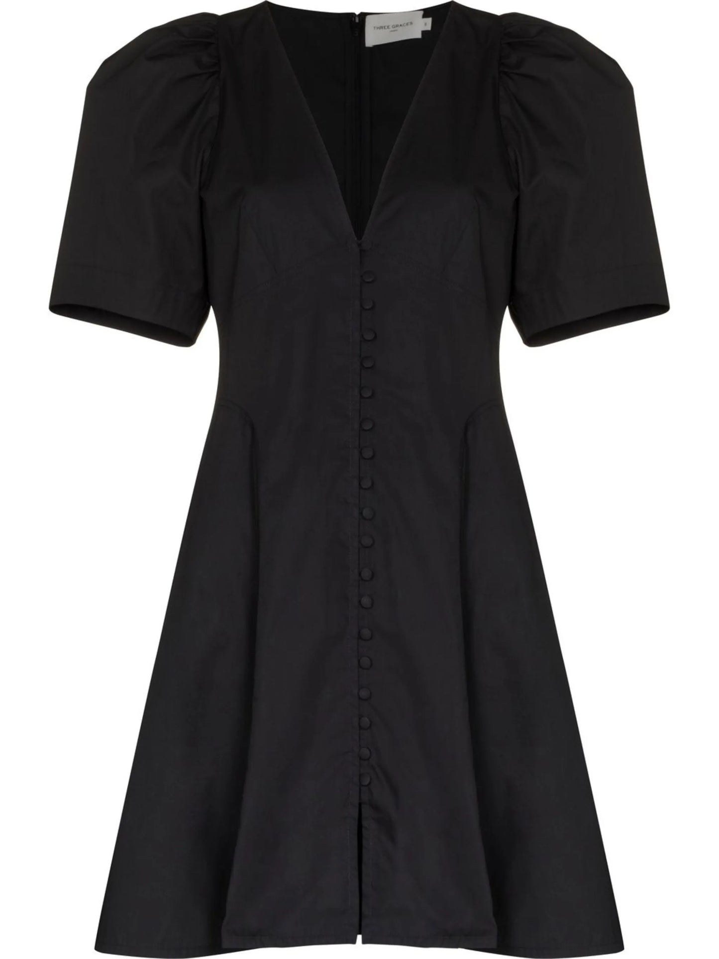 Rosanna puff-sleeve dress