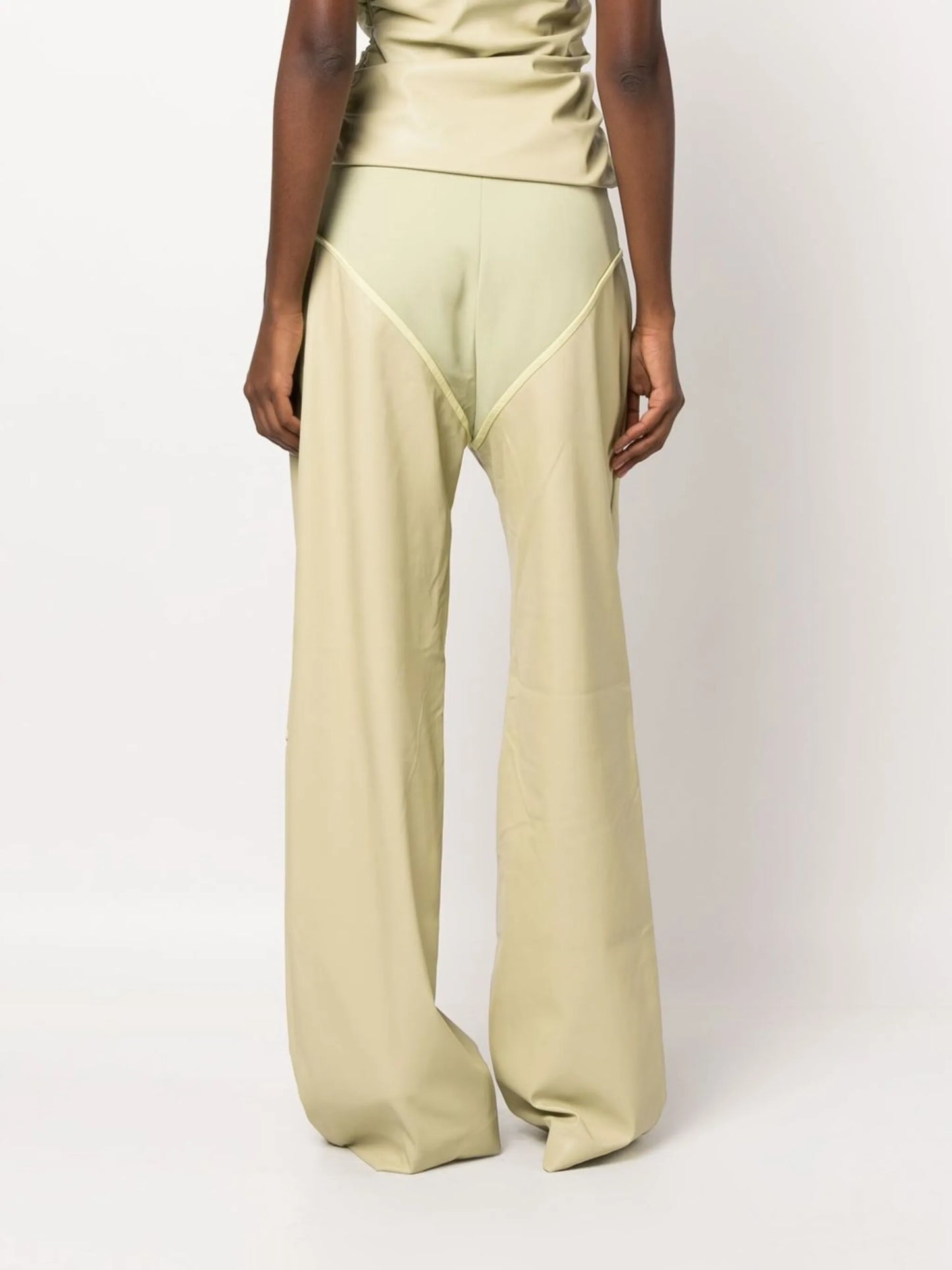 Rodeo seam-detail straight-leg jeans