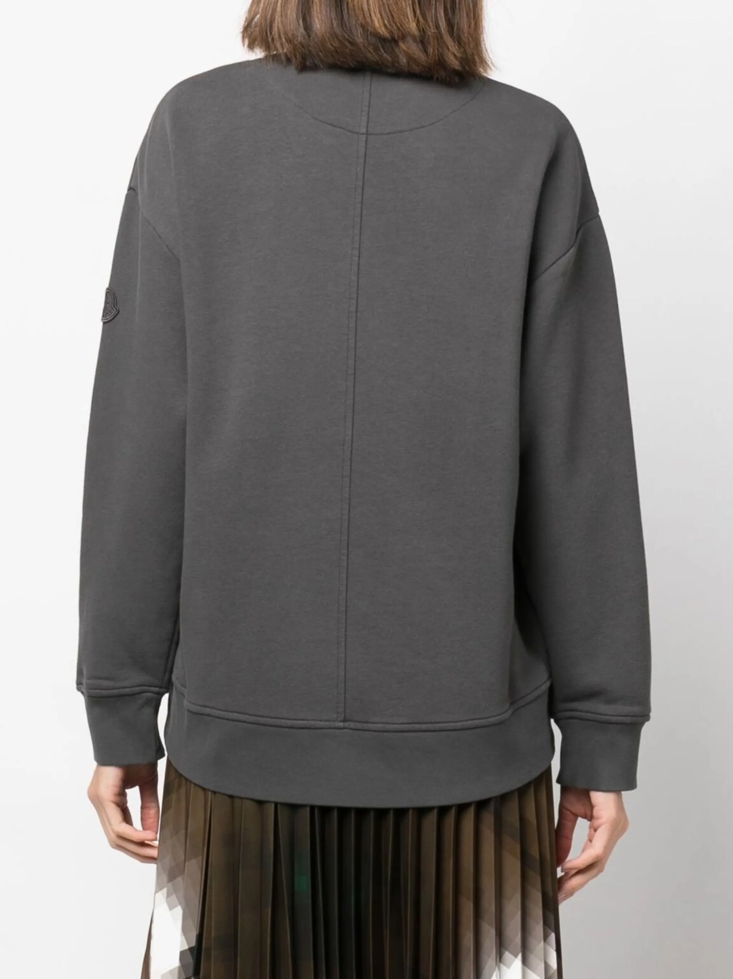 logo-embroidered sweatshirt