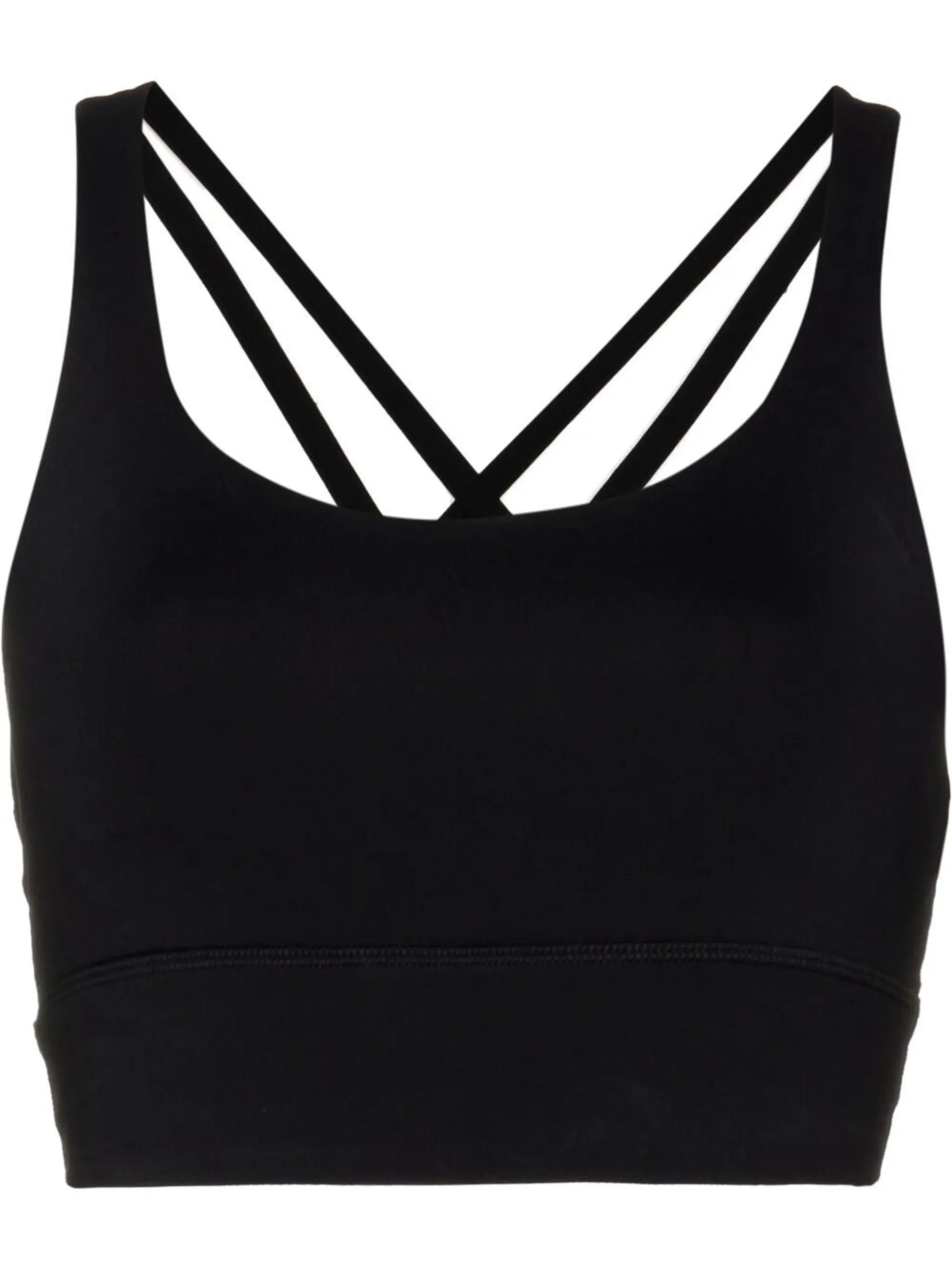 Energy crossover-strap sports bra