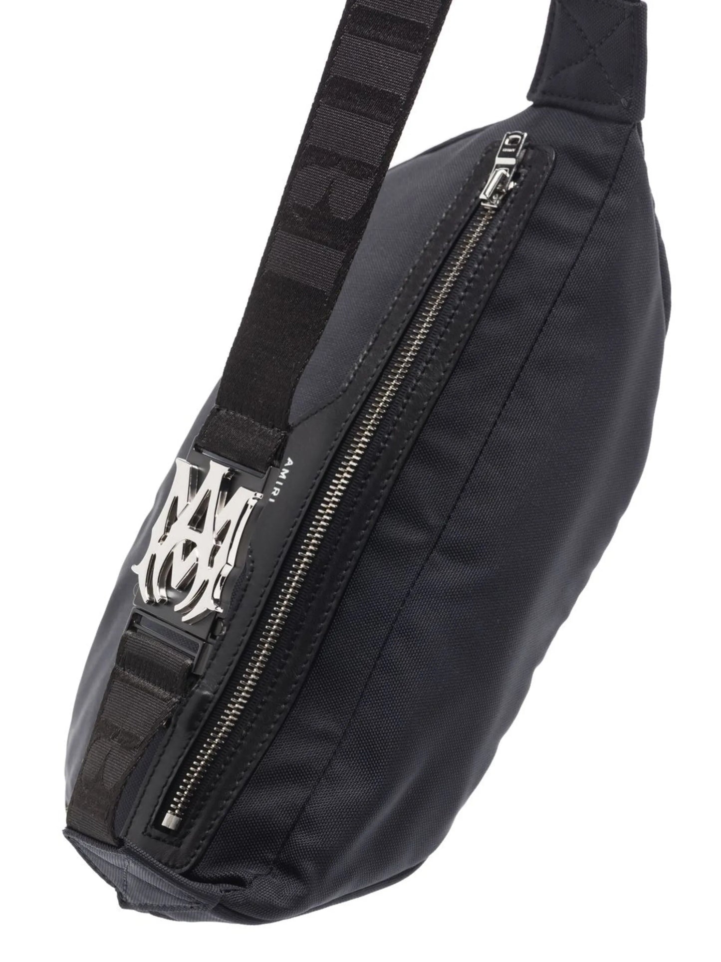 logo-print belt bag