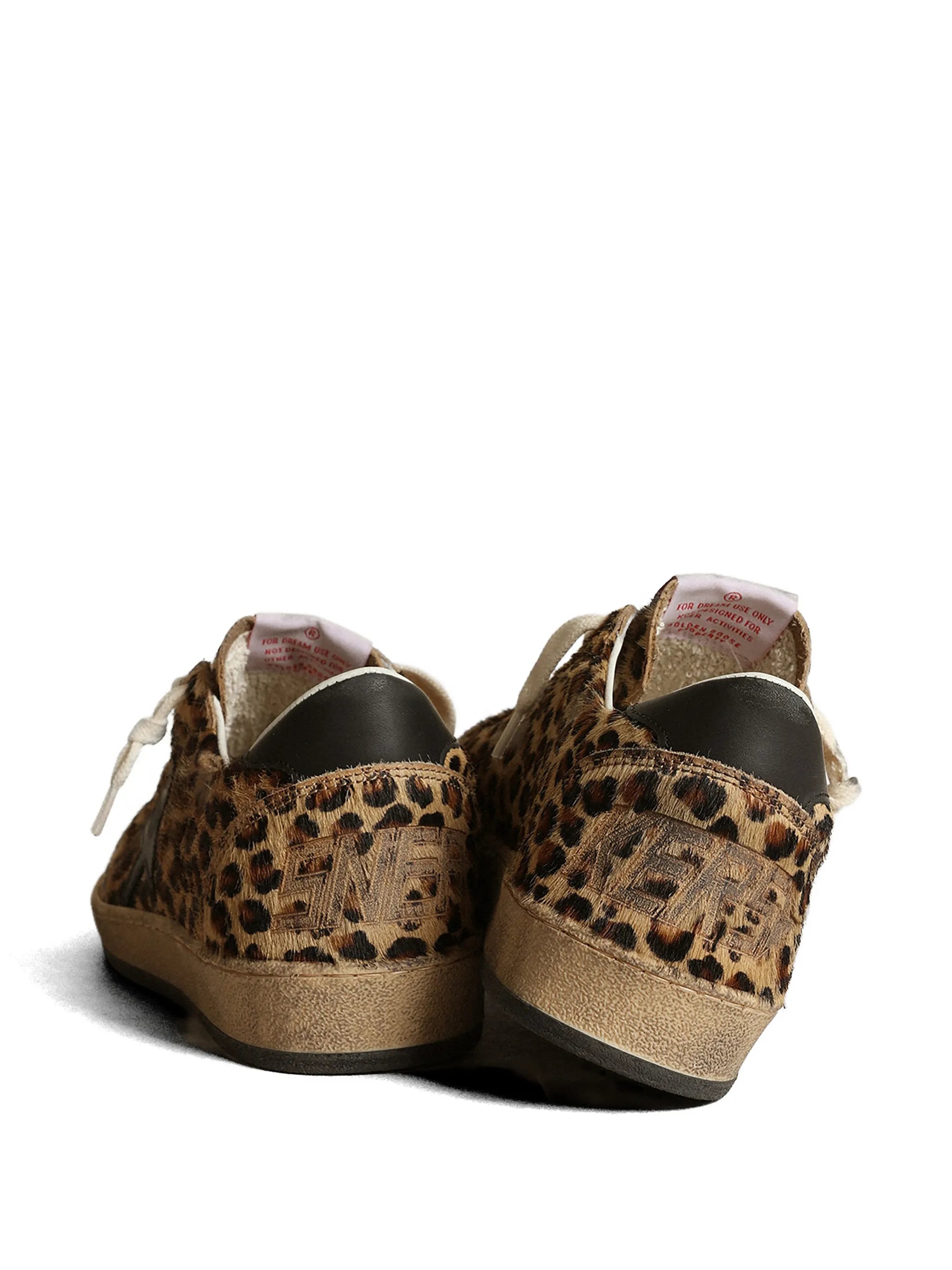 Ball Star animal-print sneakers