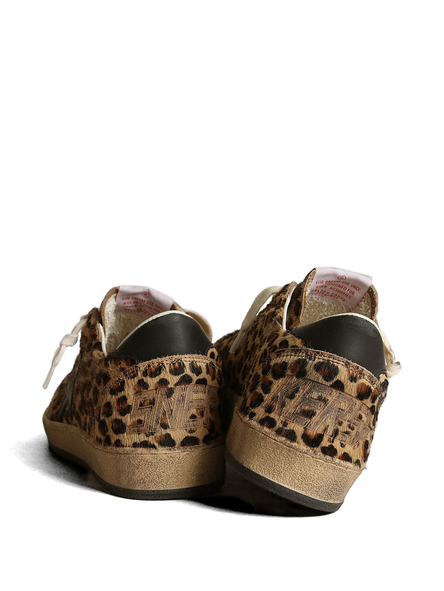 Ball Star animal-print sneakers