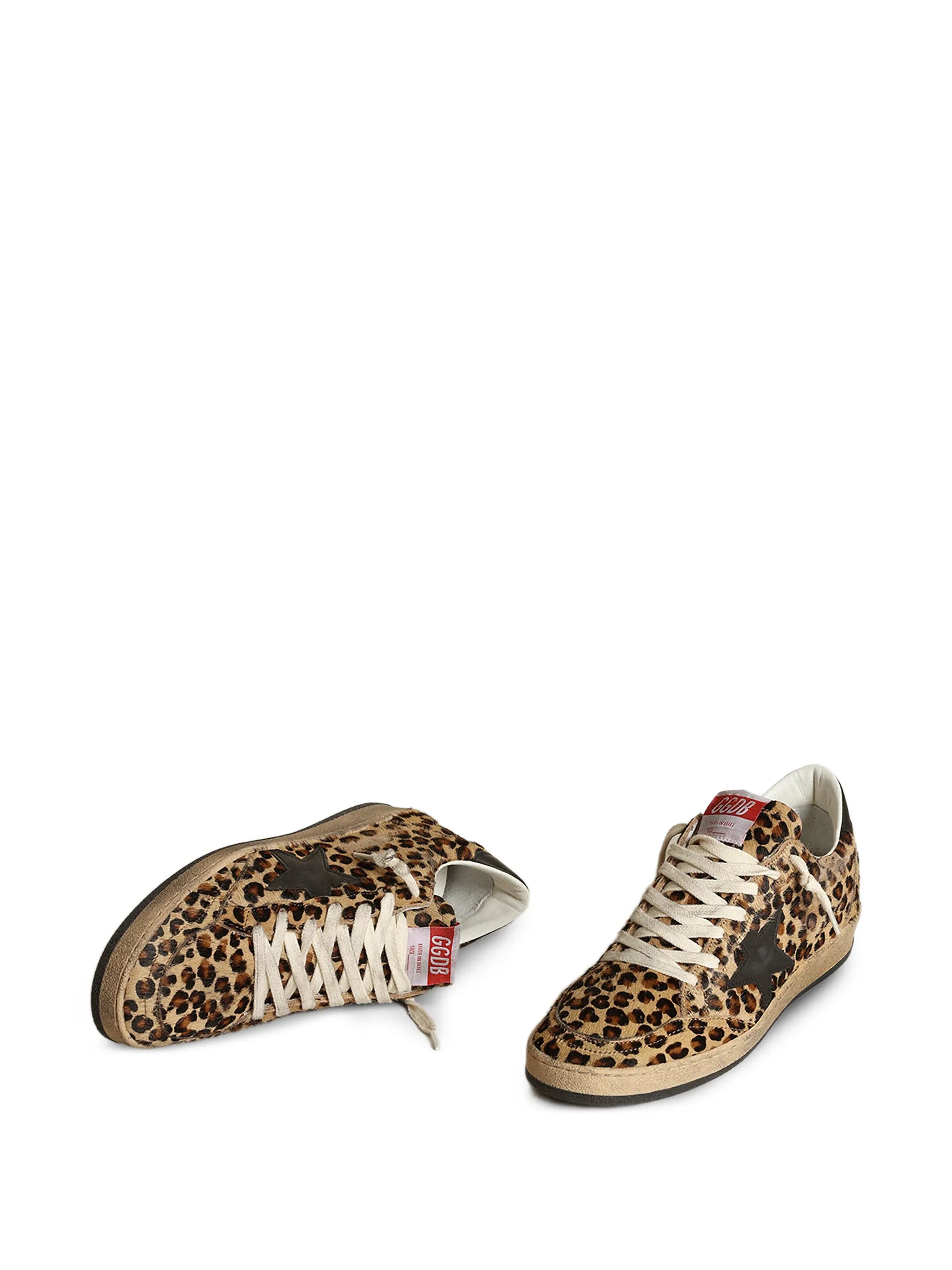 Ball Star animal-print sneakers