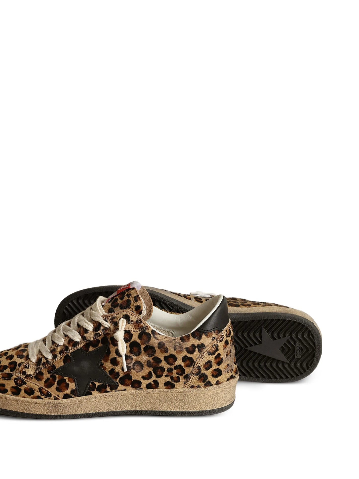 Ball Star animal-print sneakers