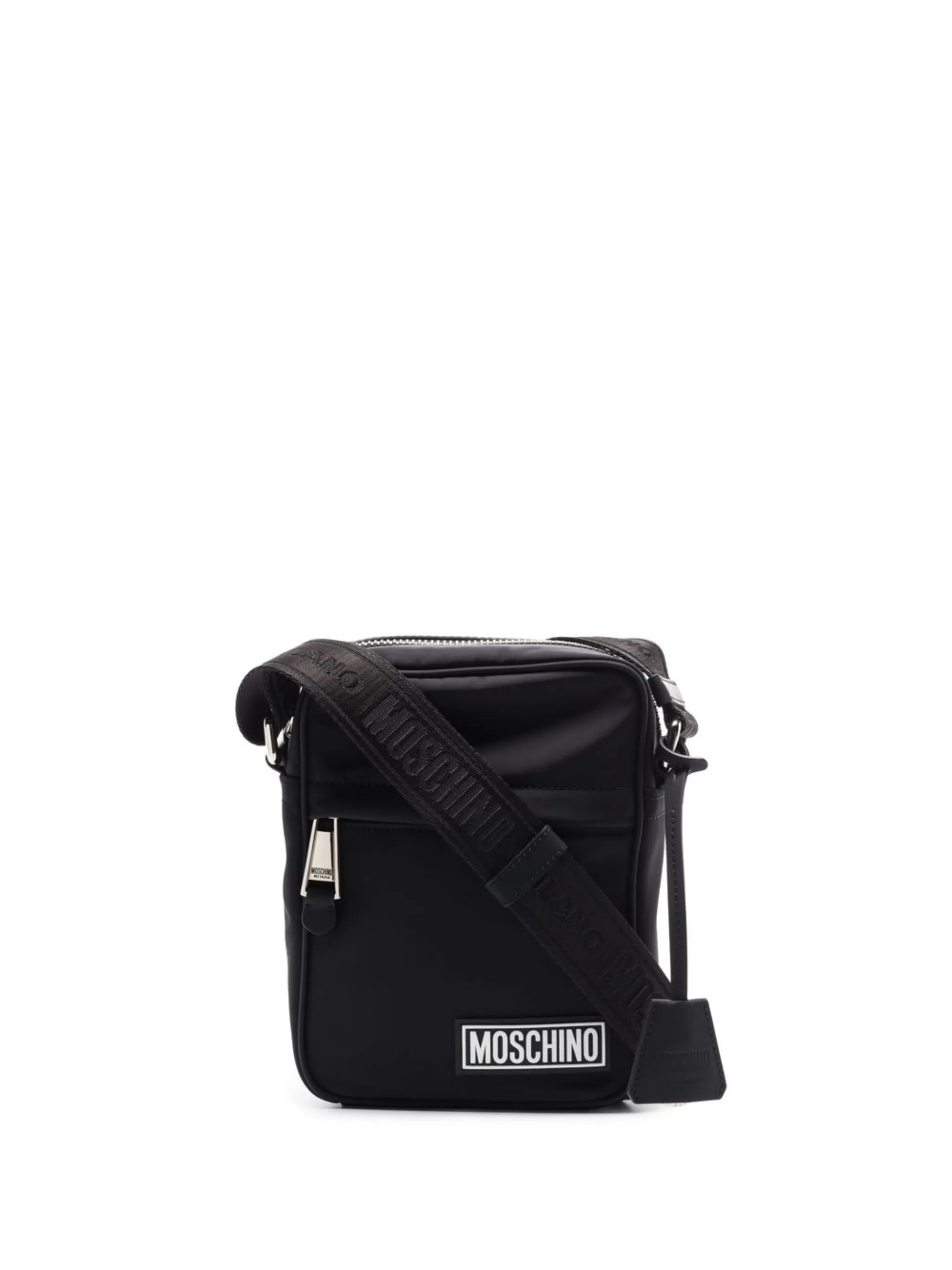 logo-patch messenger bag