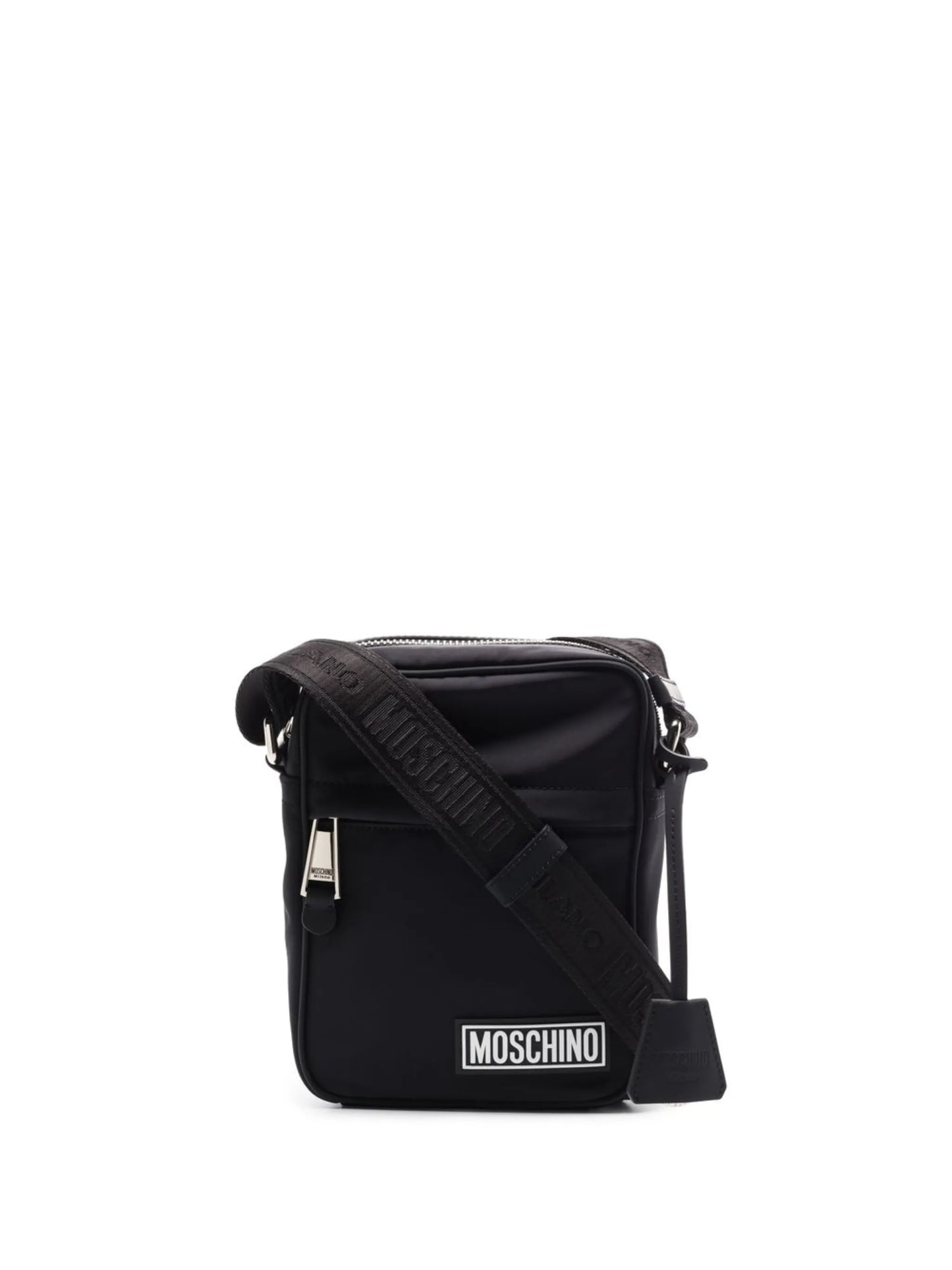 logo-patch messenger bag