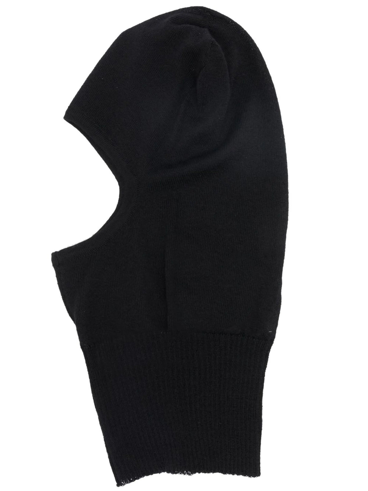 distressed-effect knitted balaclava