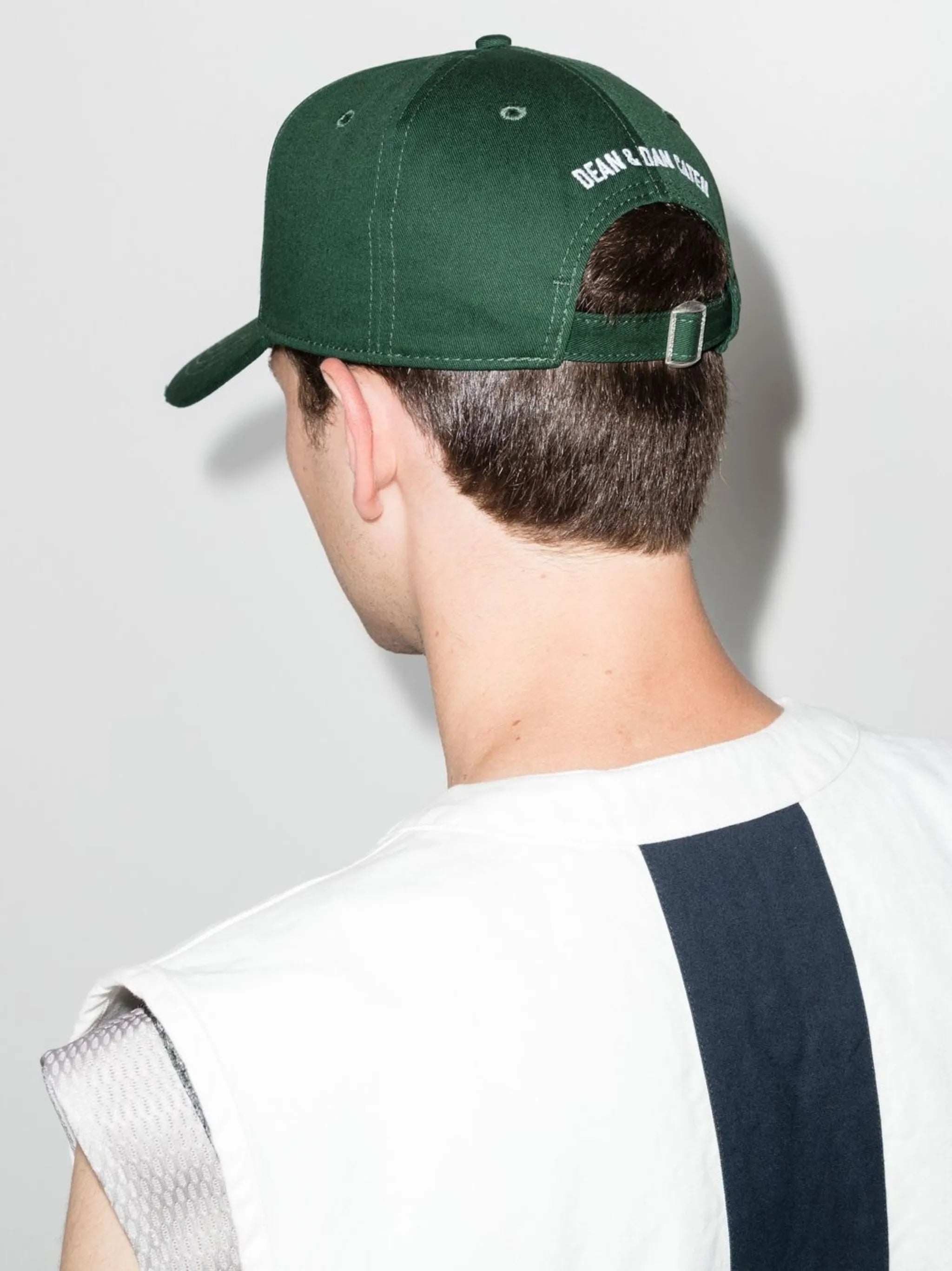 logo-embroidered cap
