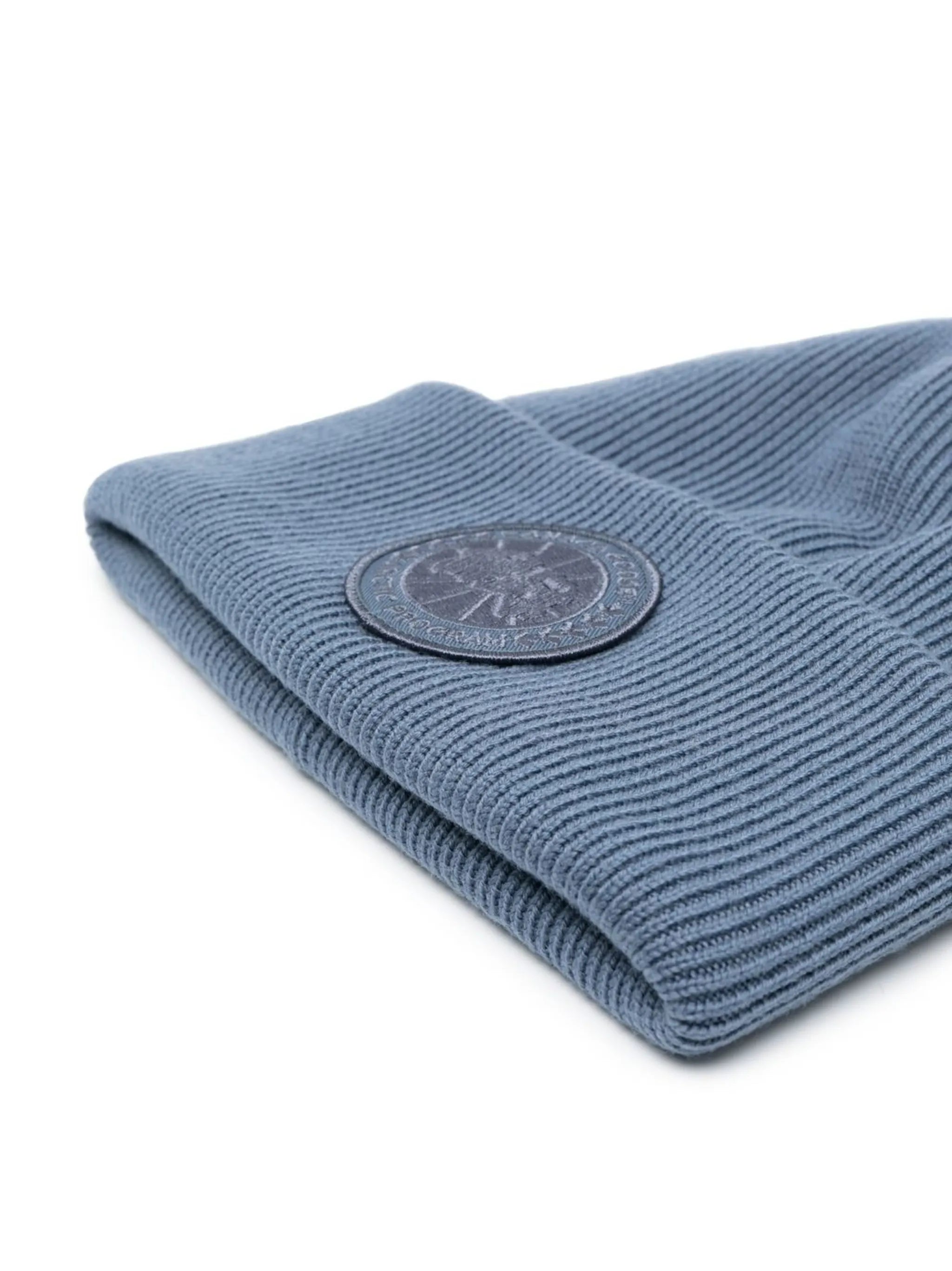 tonal-disc beanie hat