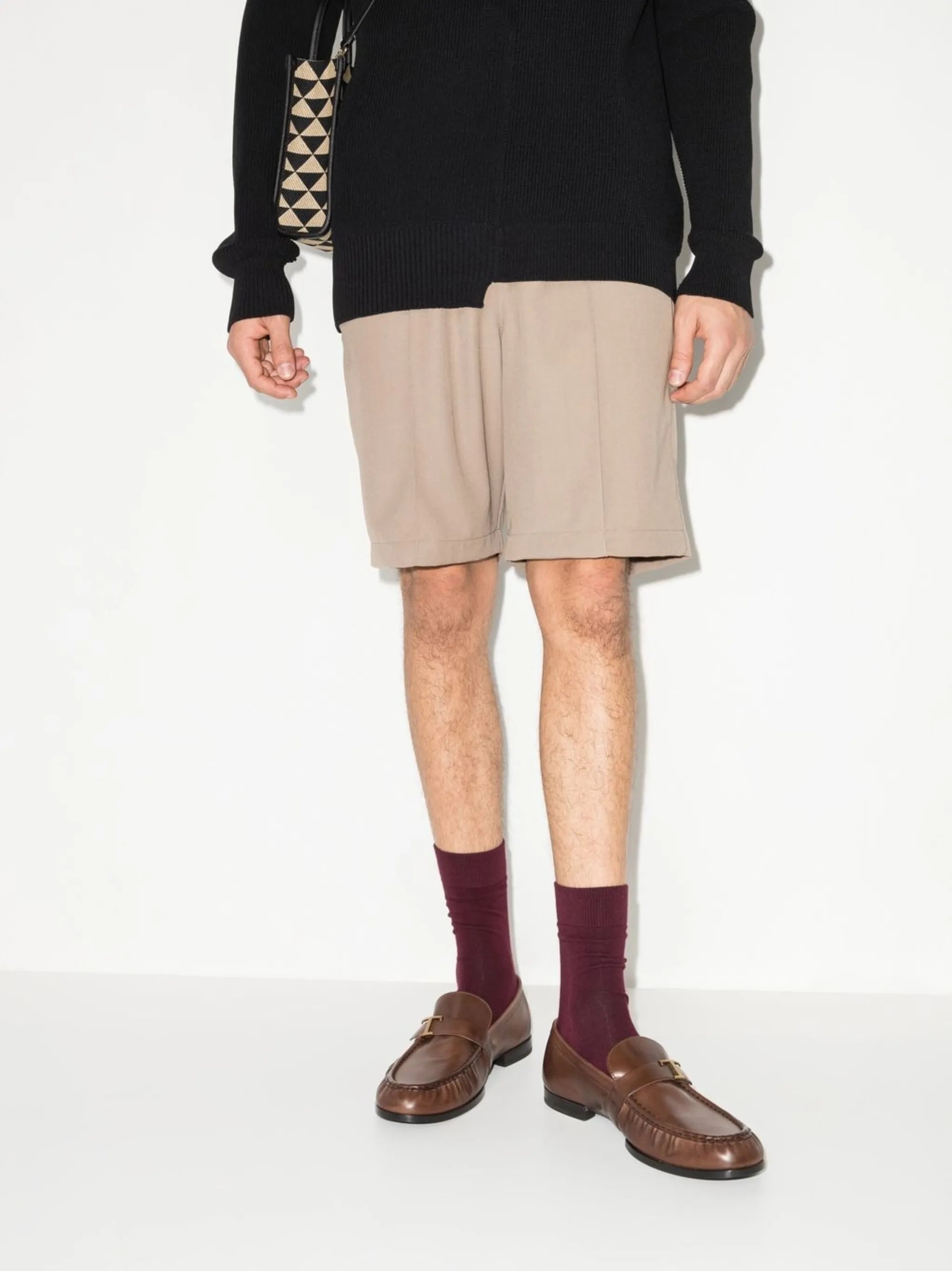 Timeless leather loafers