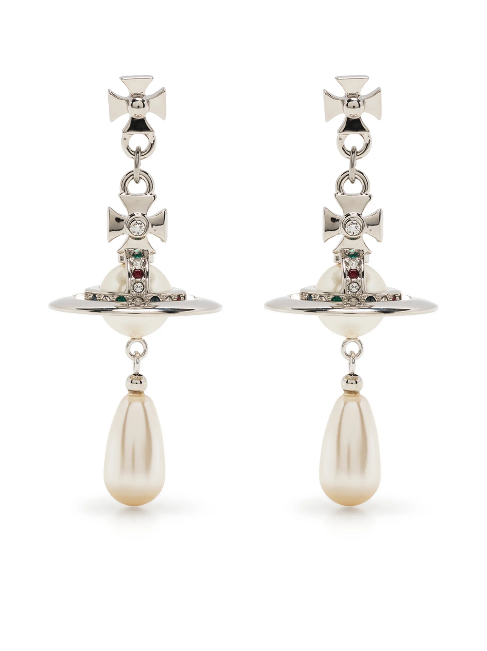 Pearl drop earrings