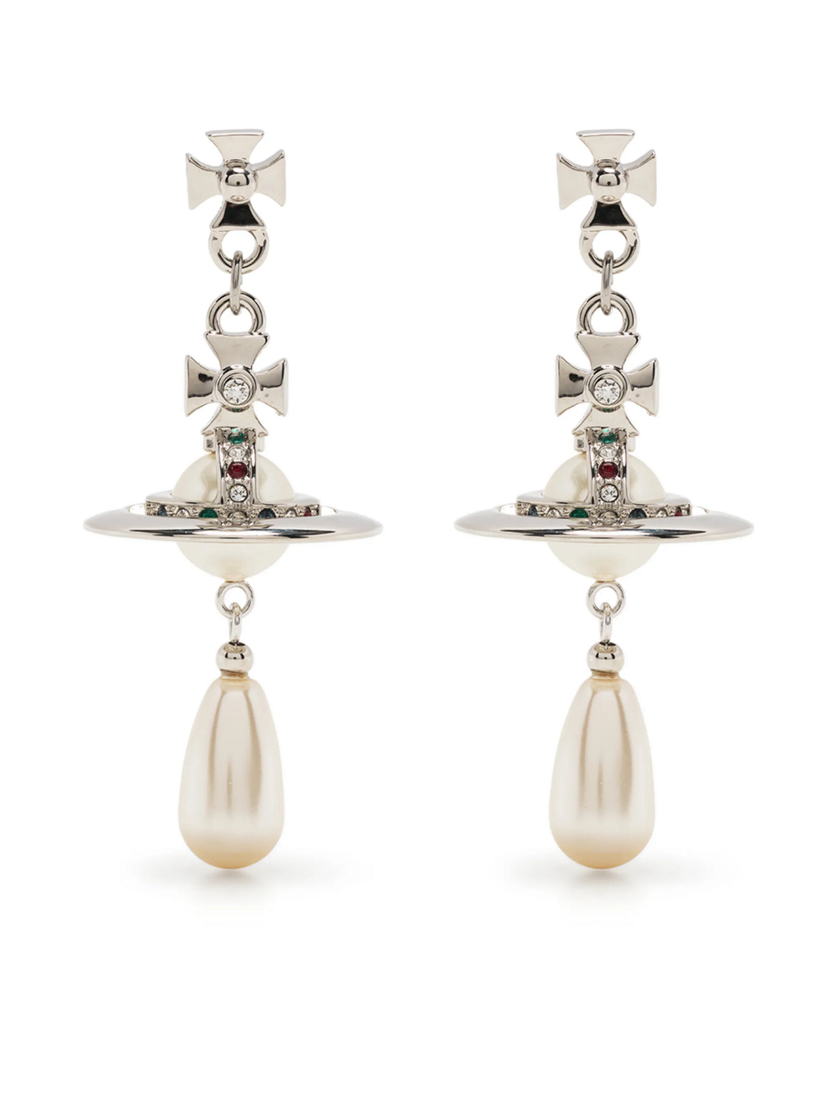 Pearl drop earrings