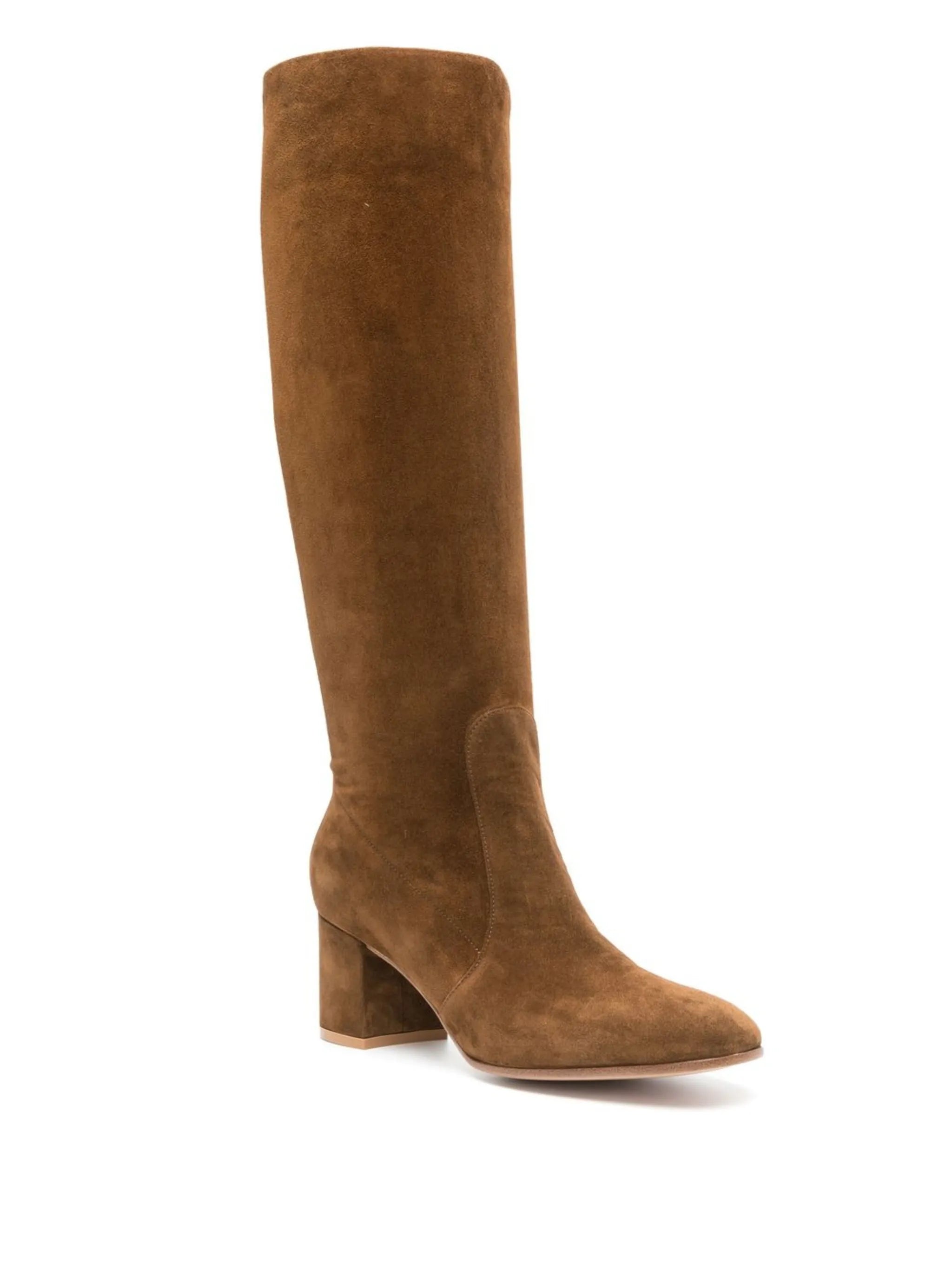60mm knee-high suede boots