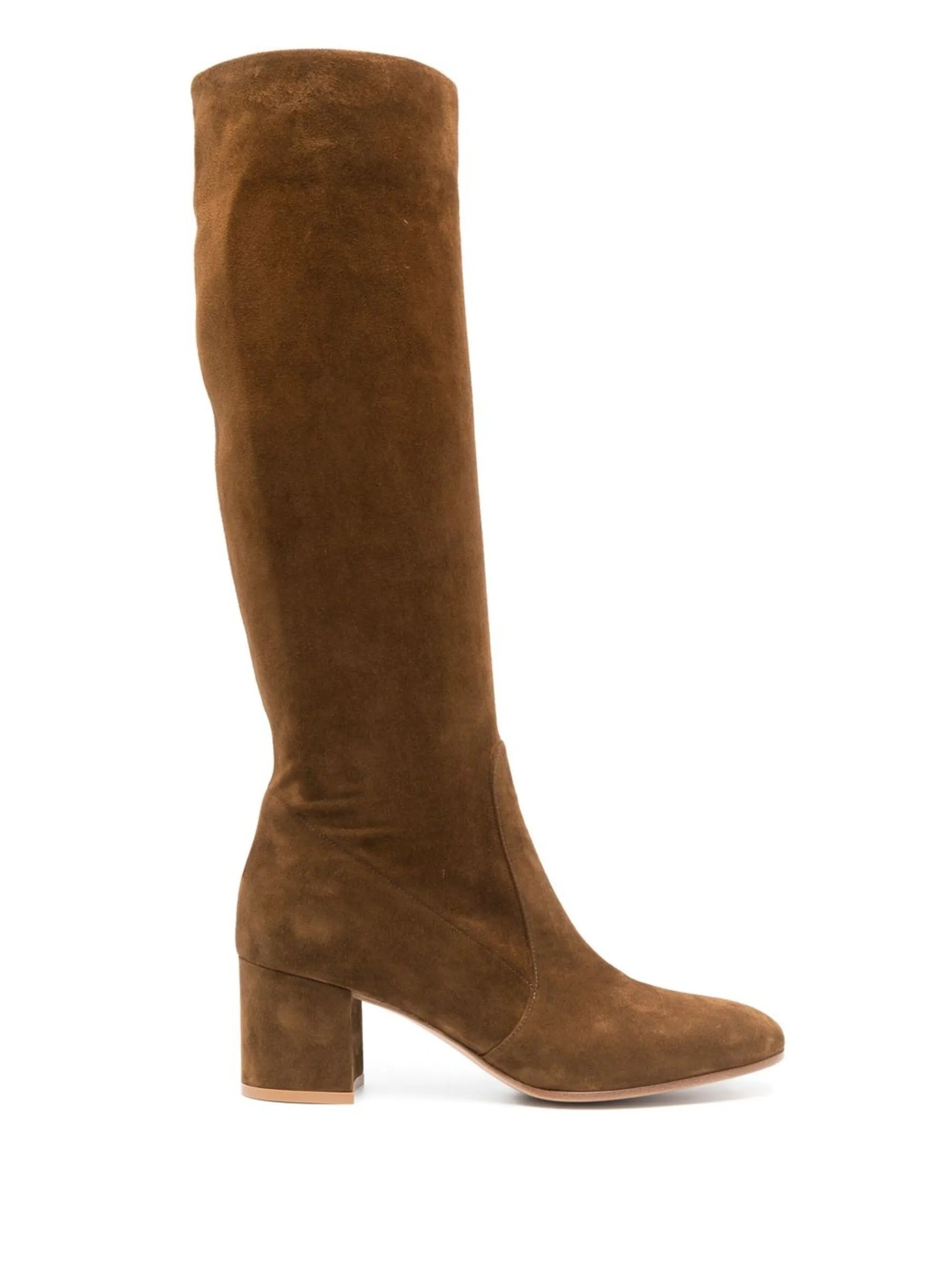 60mm knee-high suede boots