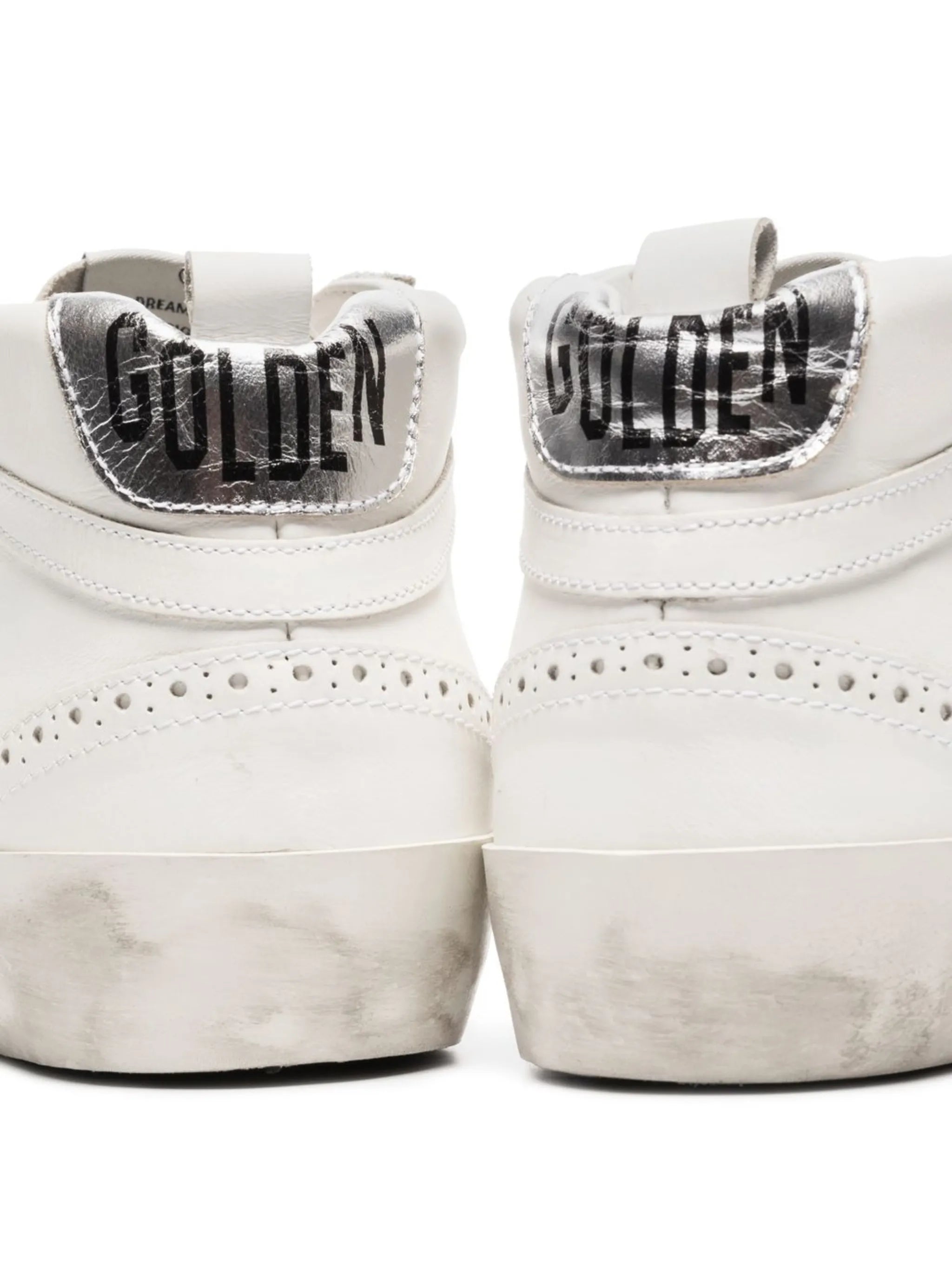 star-patch lace-up sneakers