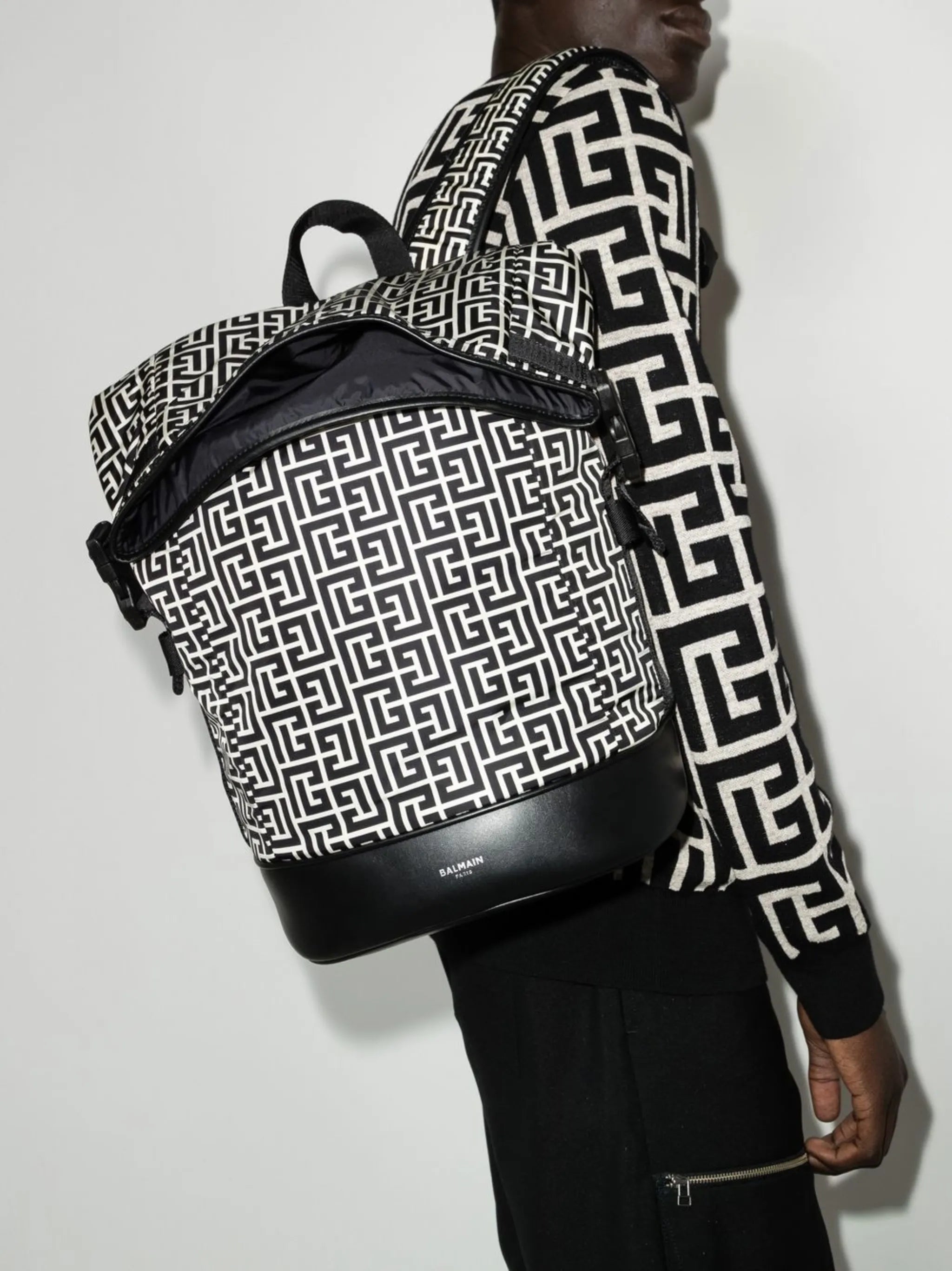 all-over monogram skate backpack