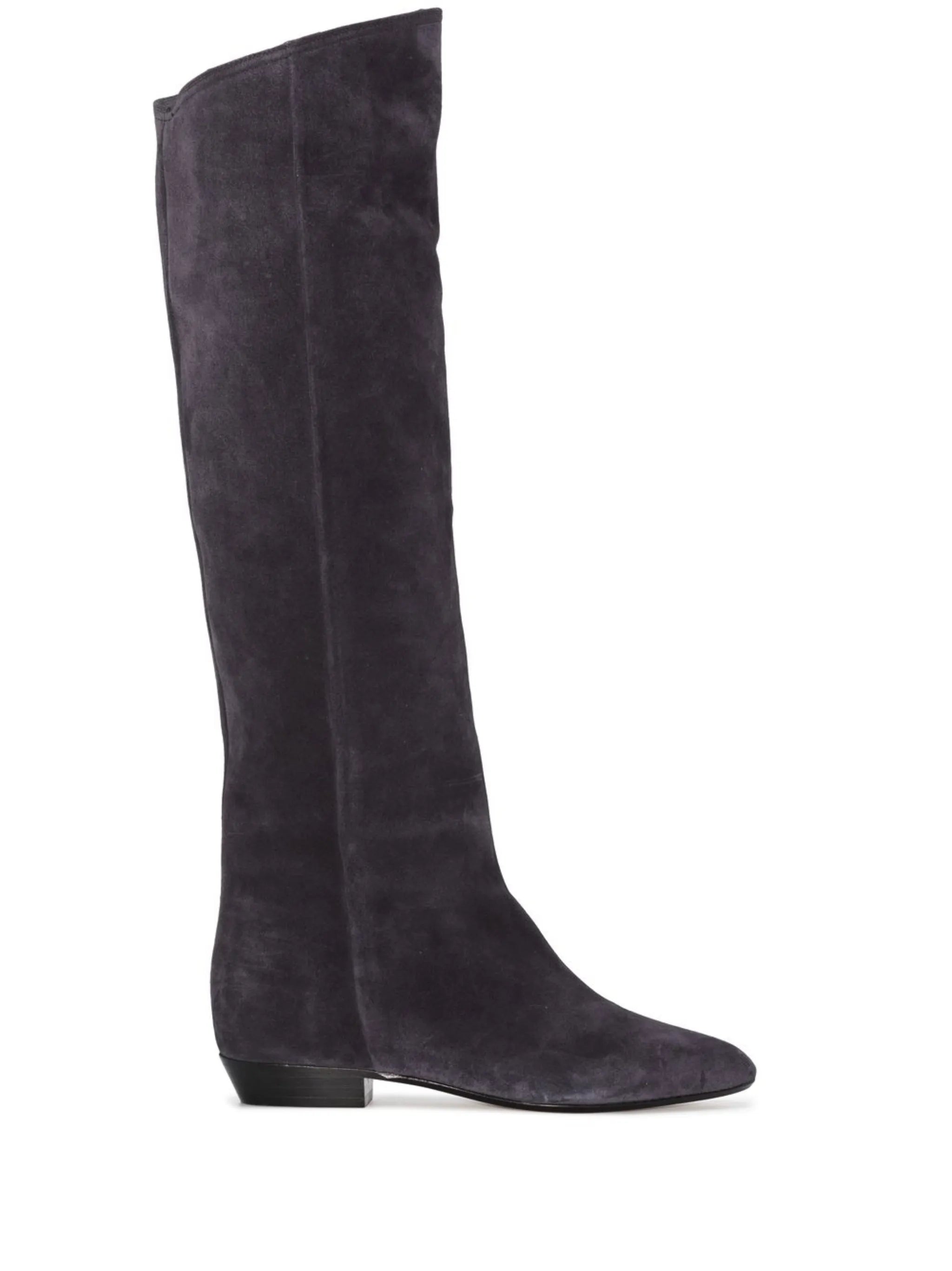 Skarlet knee-length suede boots