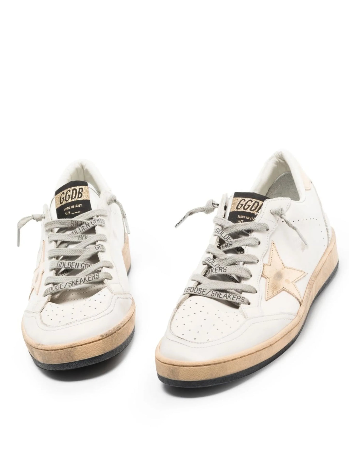 star-detail low-top sneakers