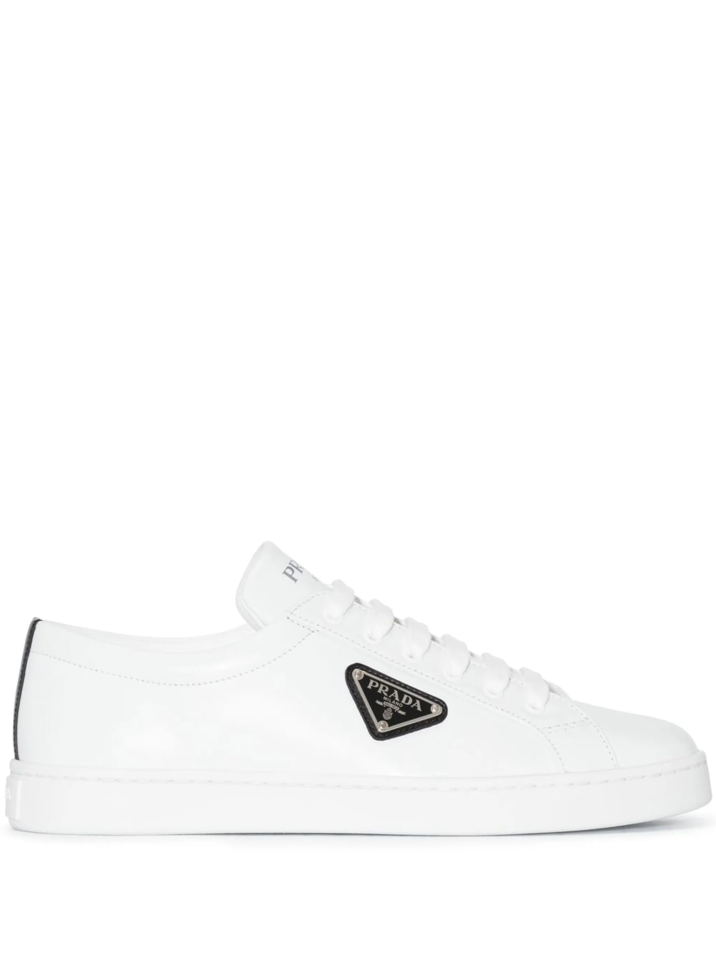 triangle-logo low-top sneakers