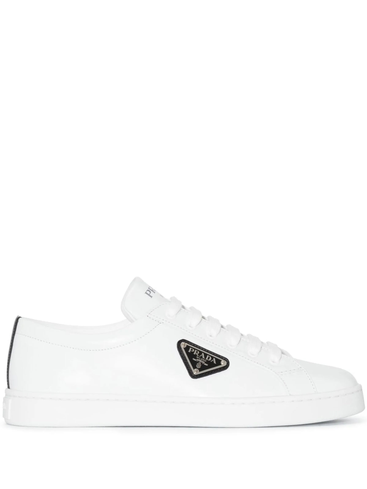 triangle-logo low-top sneakers
