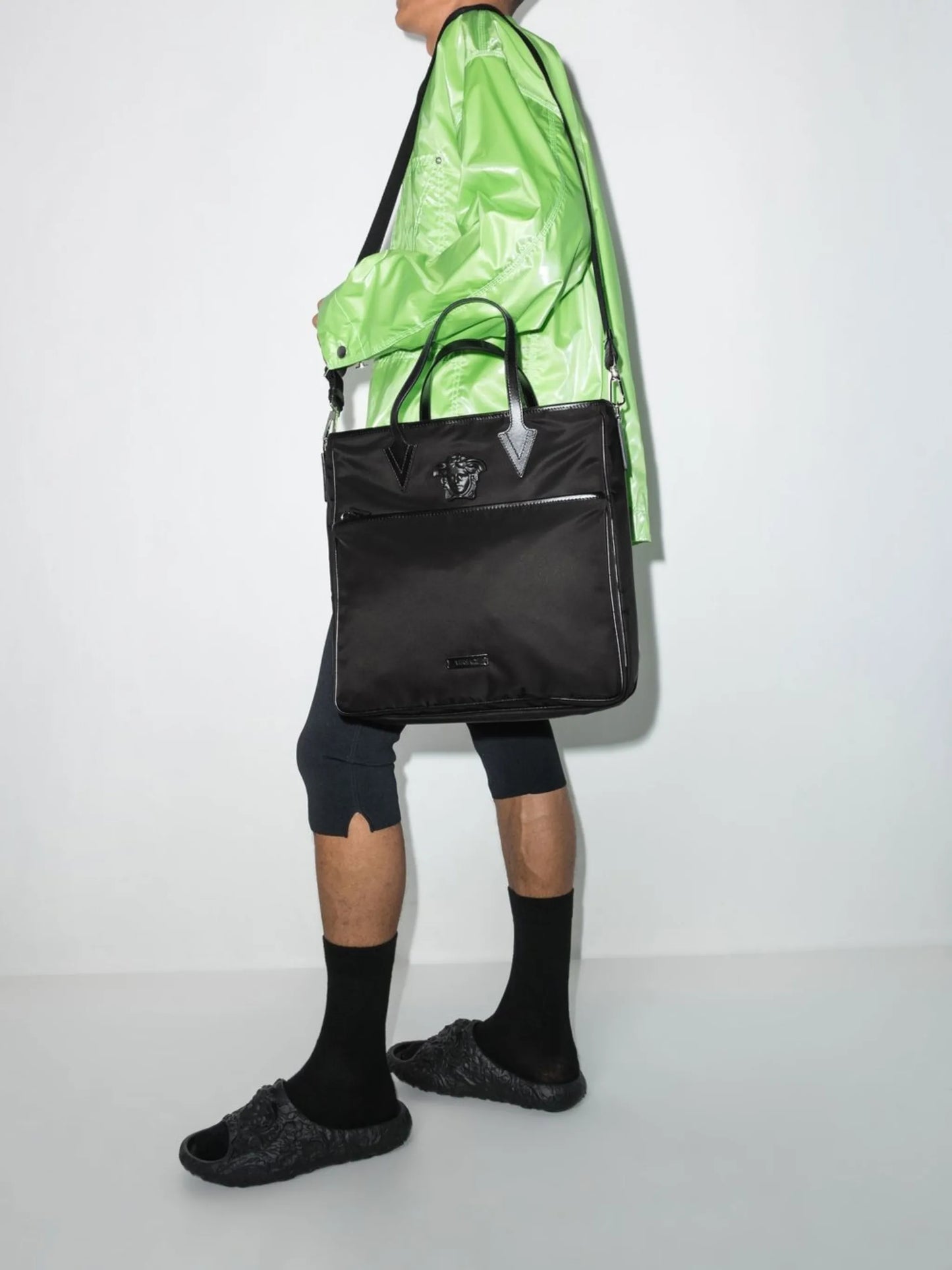 Medusa Head-plaque tote bag