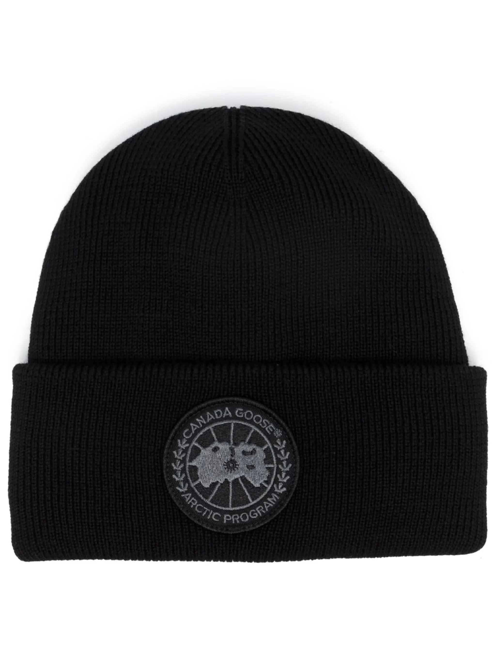Large Disc-embellished thermal beanie